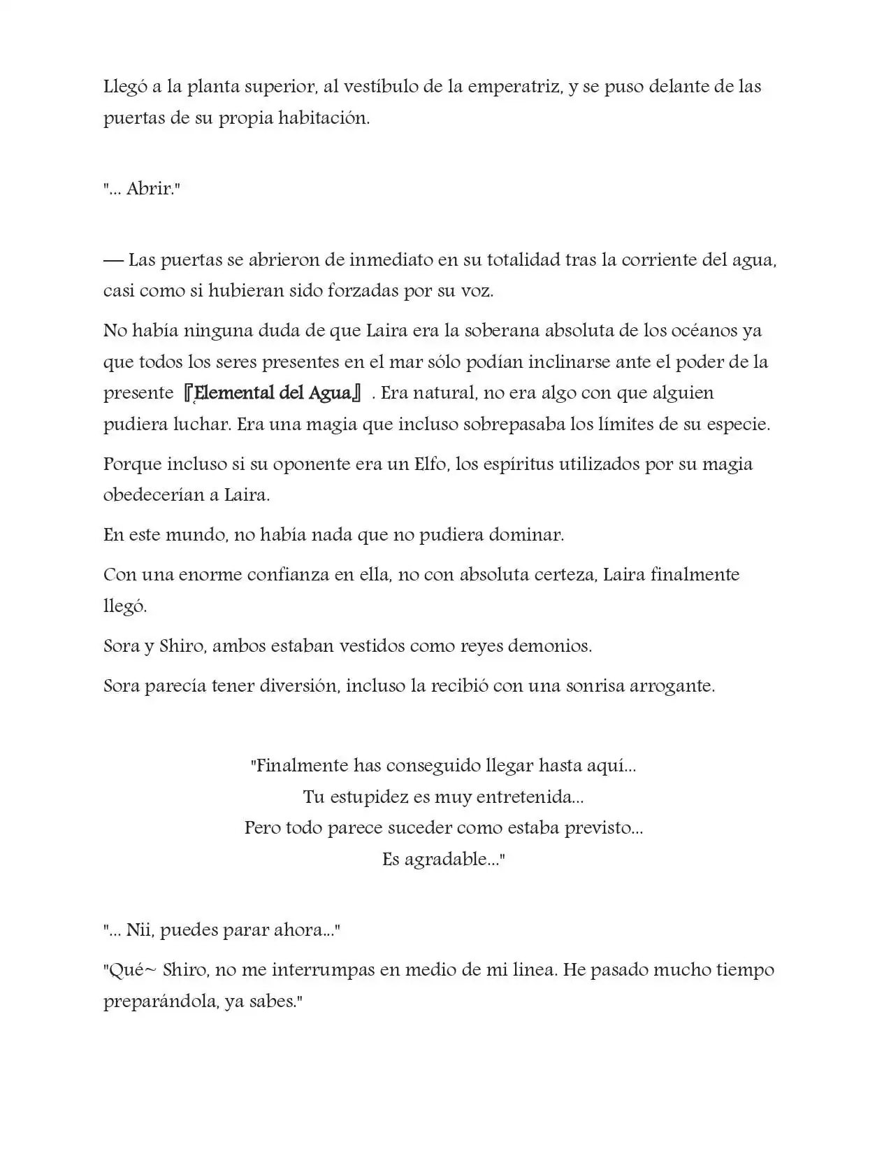 Página 18 — No Game No Life Capítulo 5.4