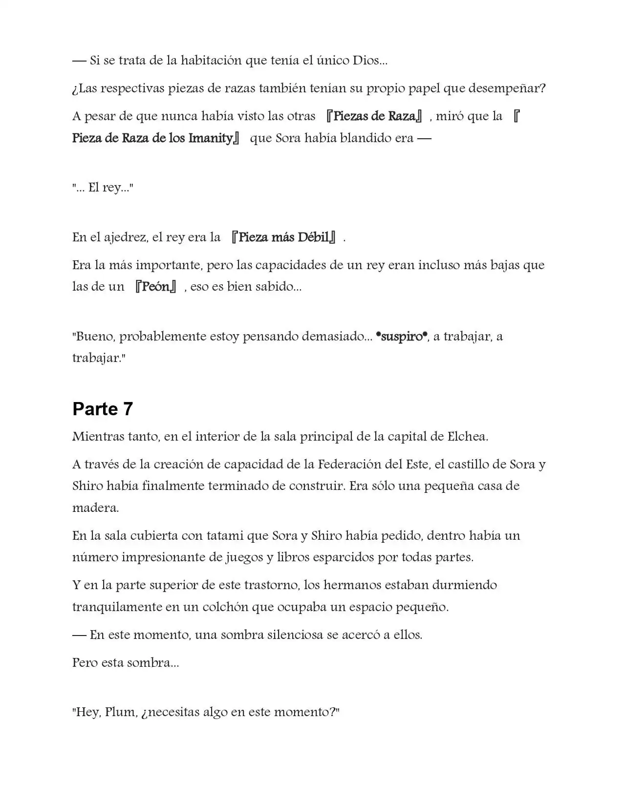 Página 37 — No Game No Life Capítulo 5.4