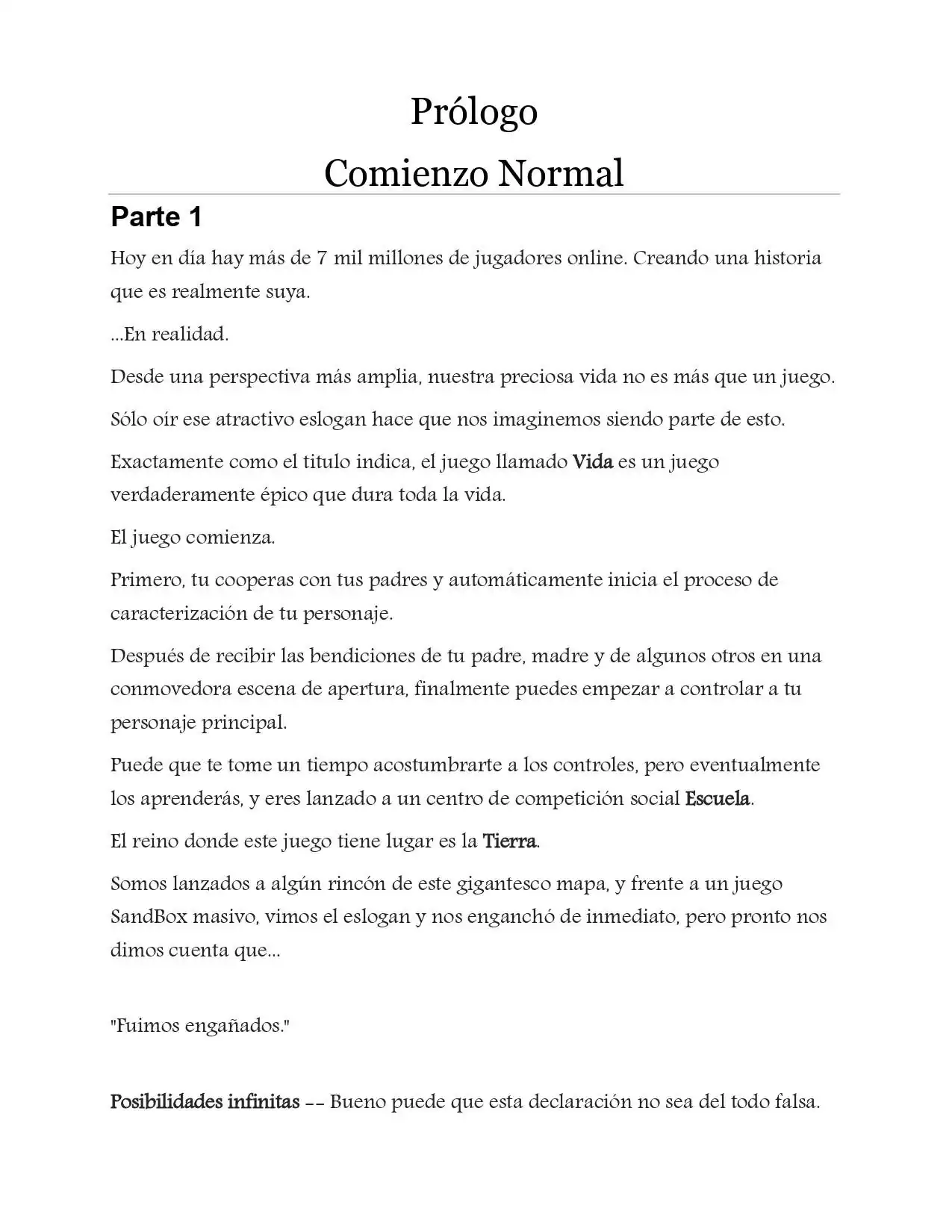 Página 5 — No Game No Life Capítulo 5