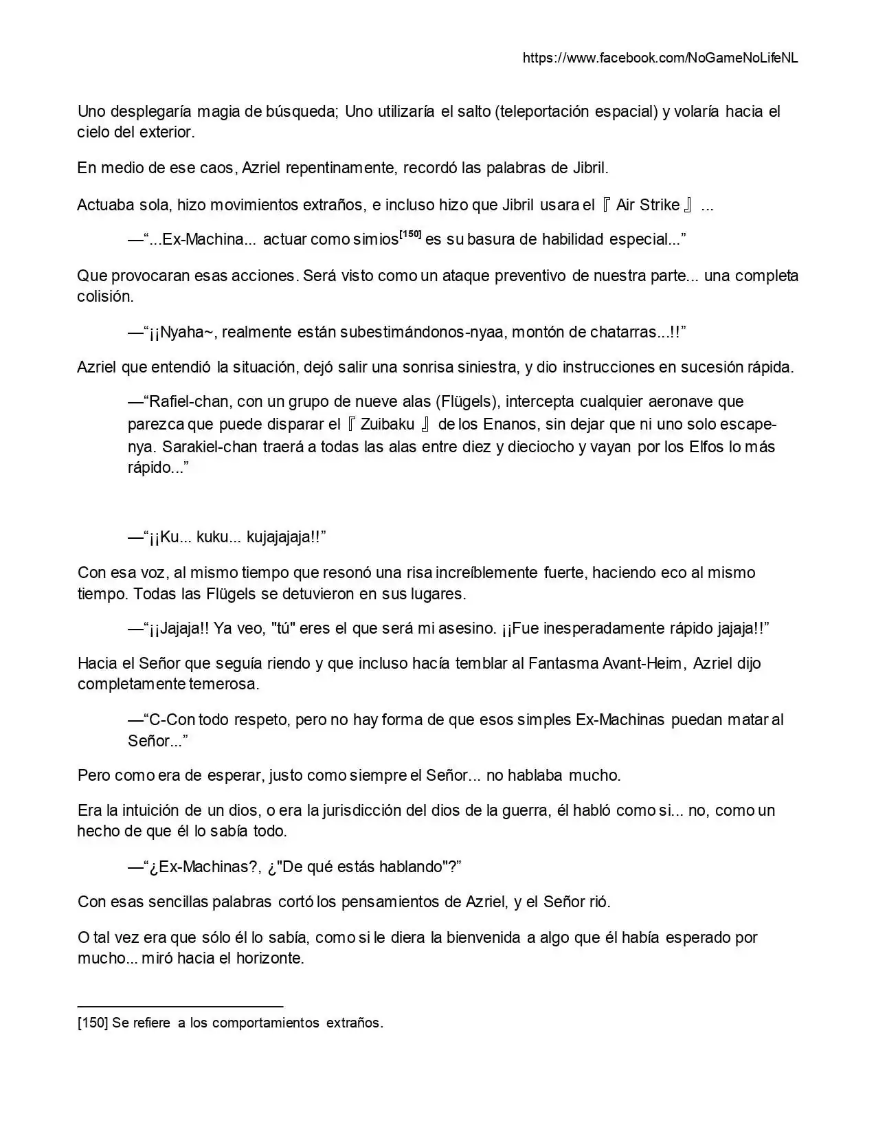 Página 5 — No Game No Life Capítulo 6.5