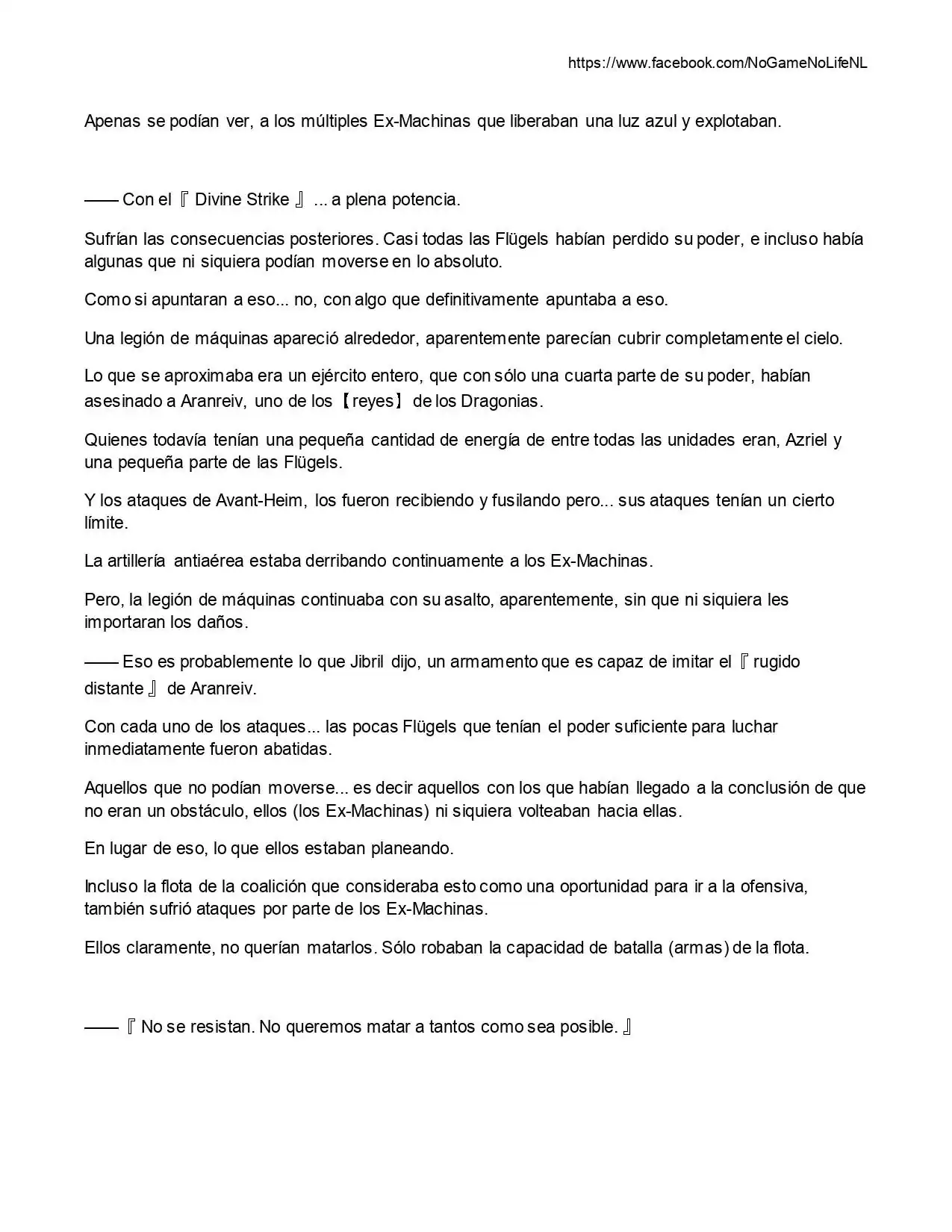 Página 21 — No Game No Life Capítulo 6.5