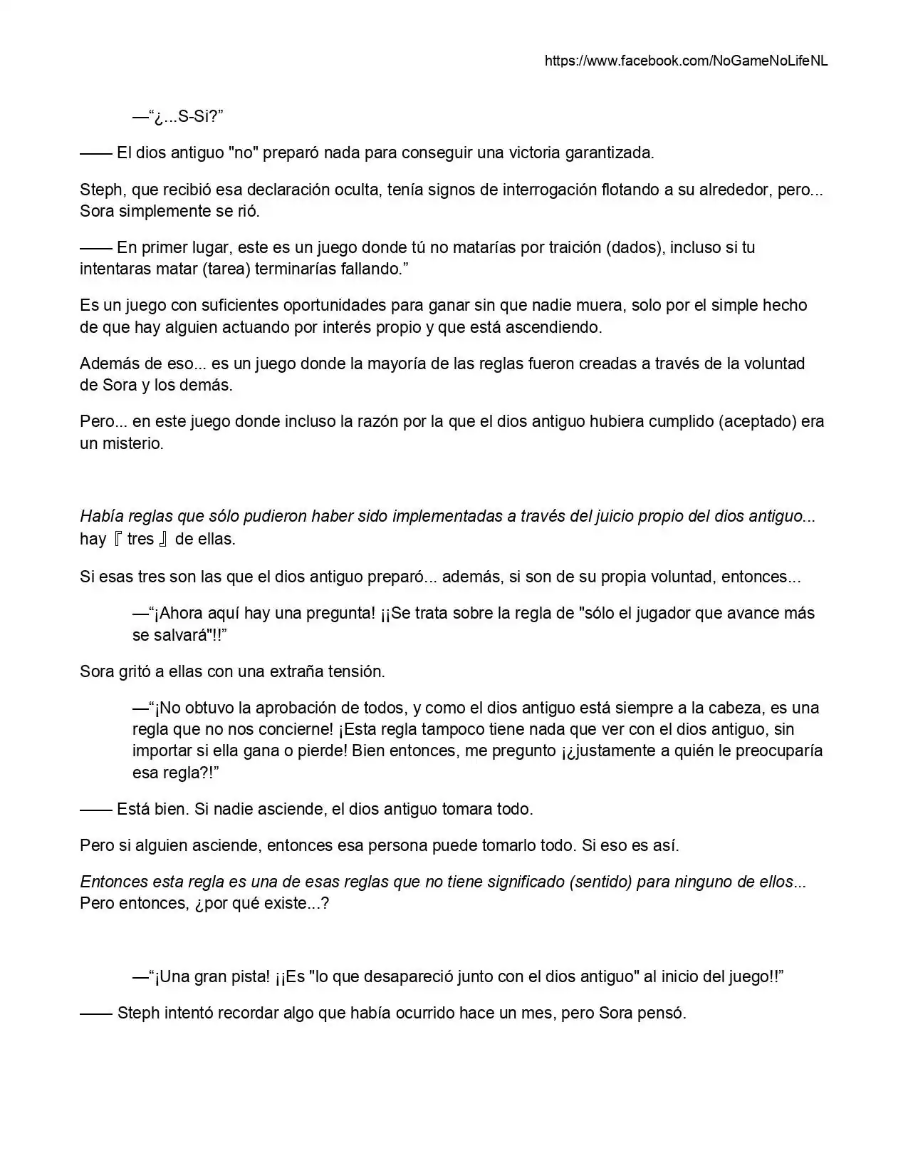 Página 12 — No Game No Life Capítulo 7.4