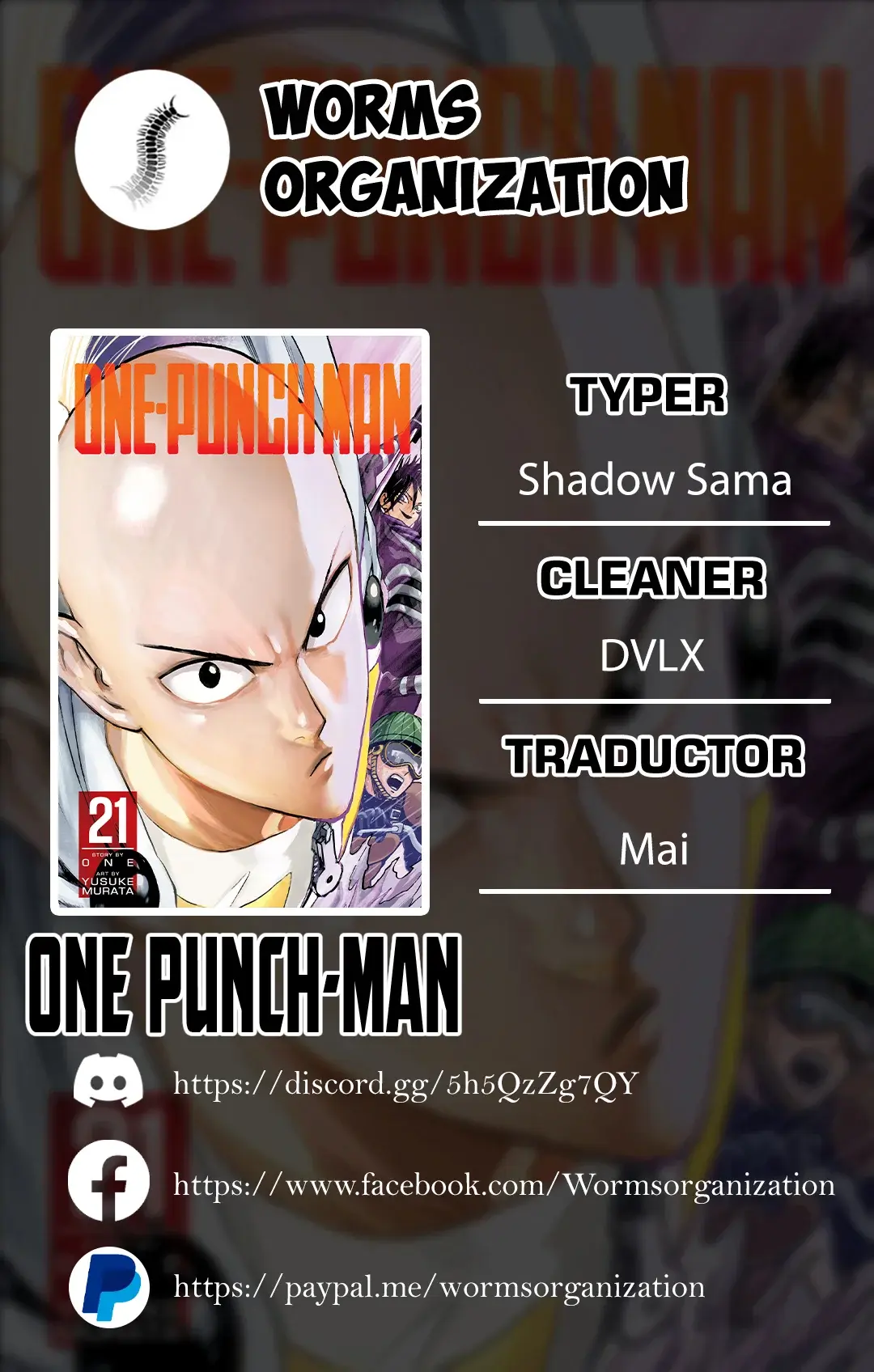 Página 1 — ONE PUNCH-MAN Capítulo 101