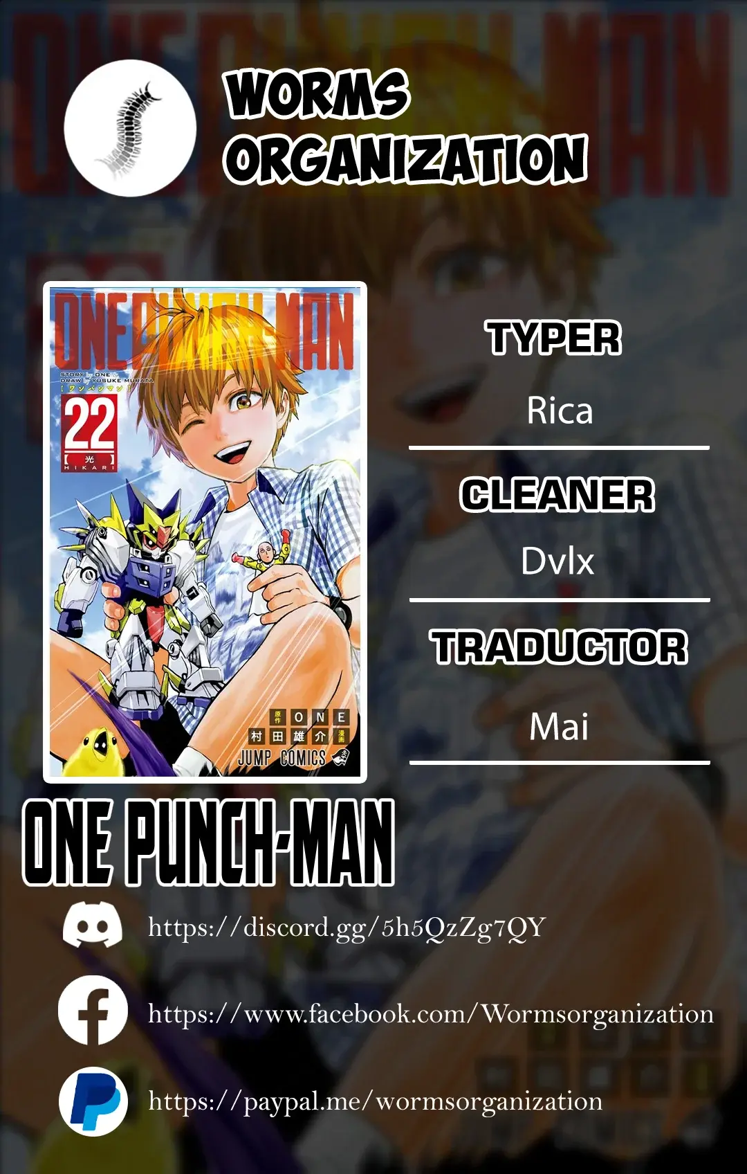 Página 1 — ONE PUNCH-MAN Capítulo 102