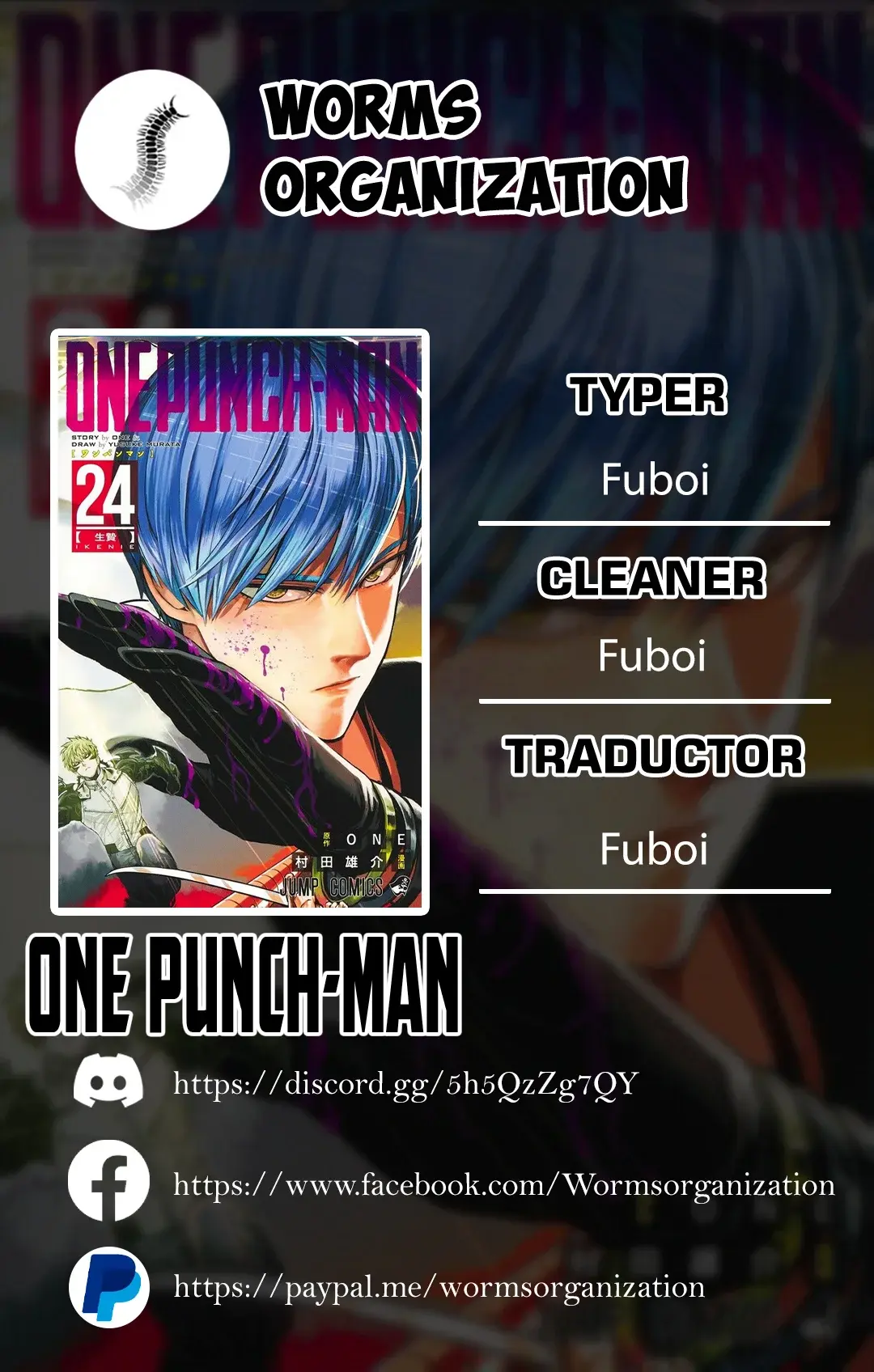 Página 1 — ONE PUNCH-MAN Capítulo 113