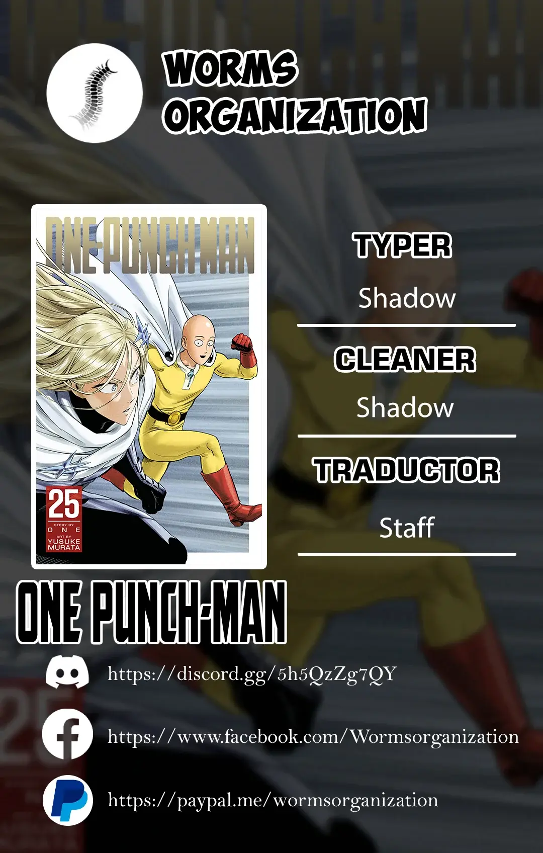 Página 1 — ONE PUNCH-MAN Capítulo 125.5