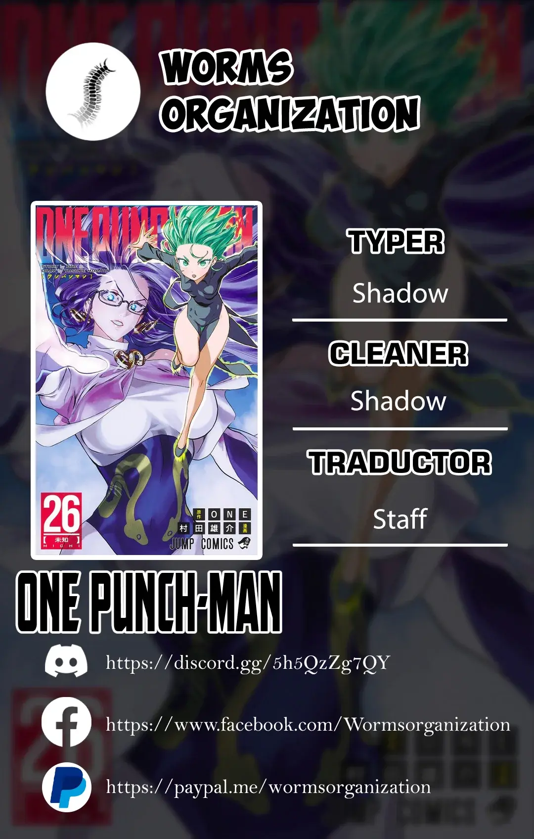 Página 1 — ONE PUNCH-MAN Capítulo 127