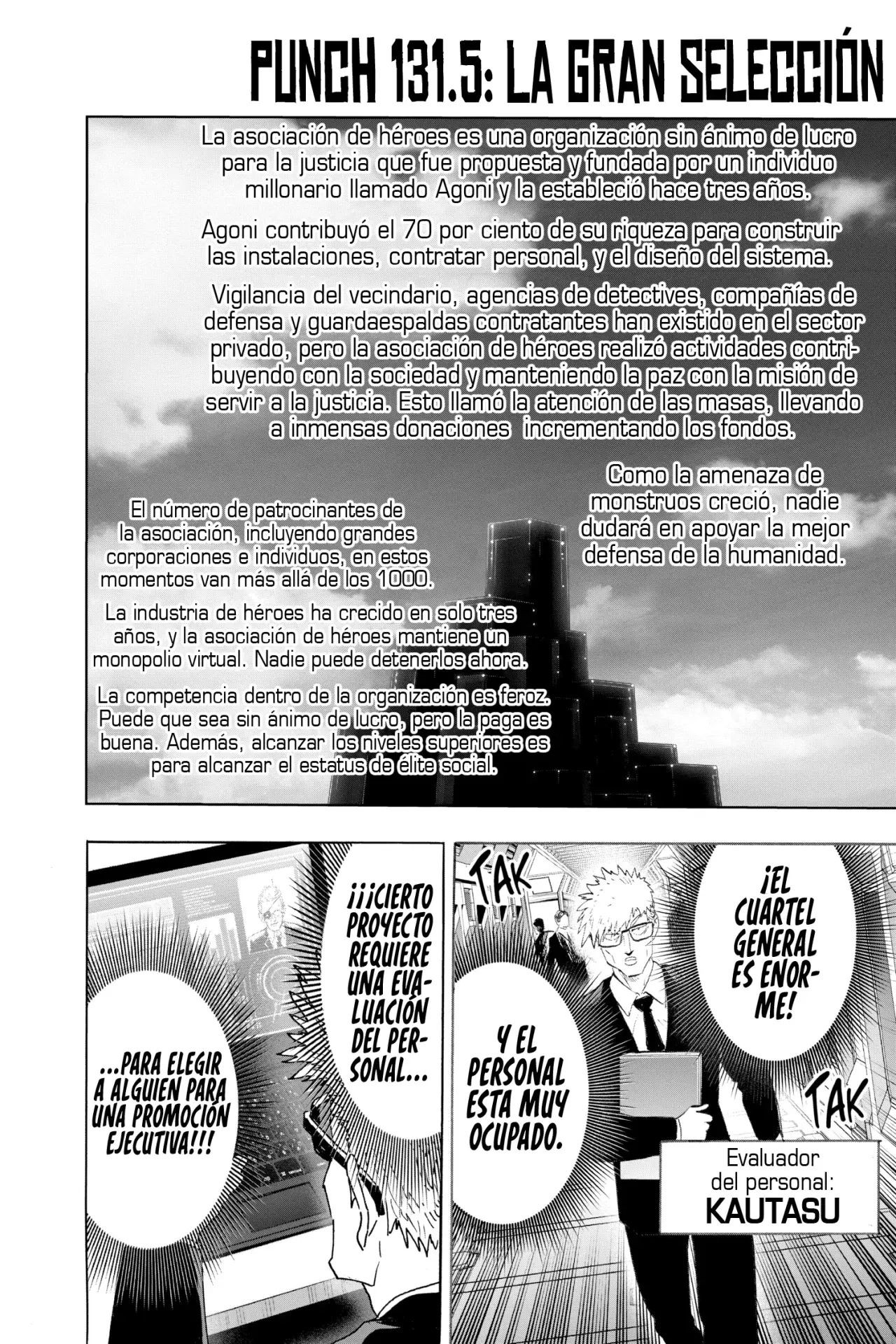 Página 4 — ONE PUNCH-MAN Capítulo 131.5