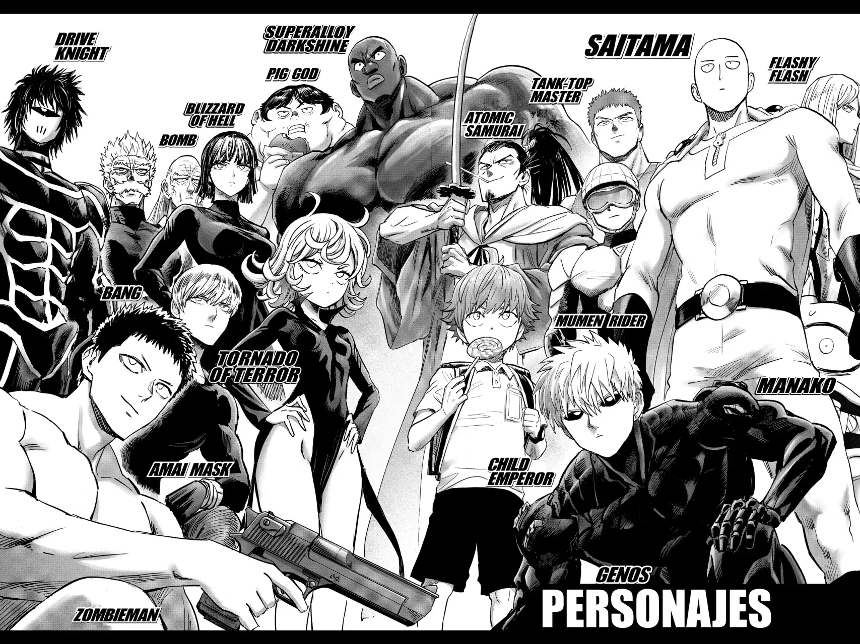 Página 8 — ONE PUNCH-MAN Capítulo 138