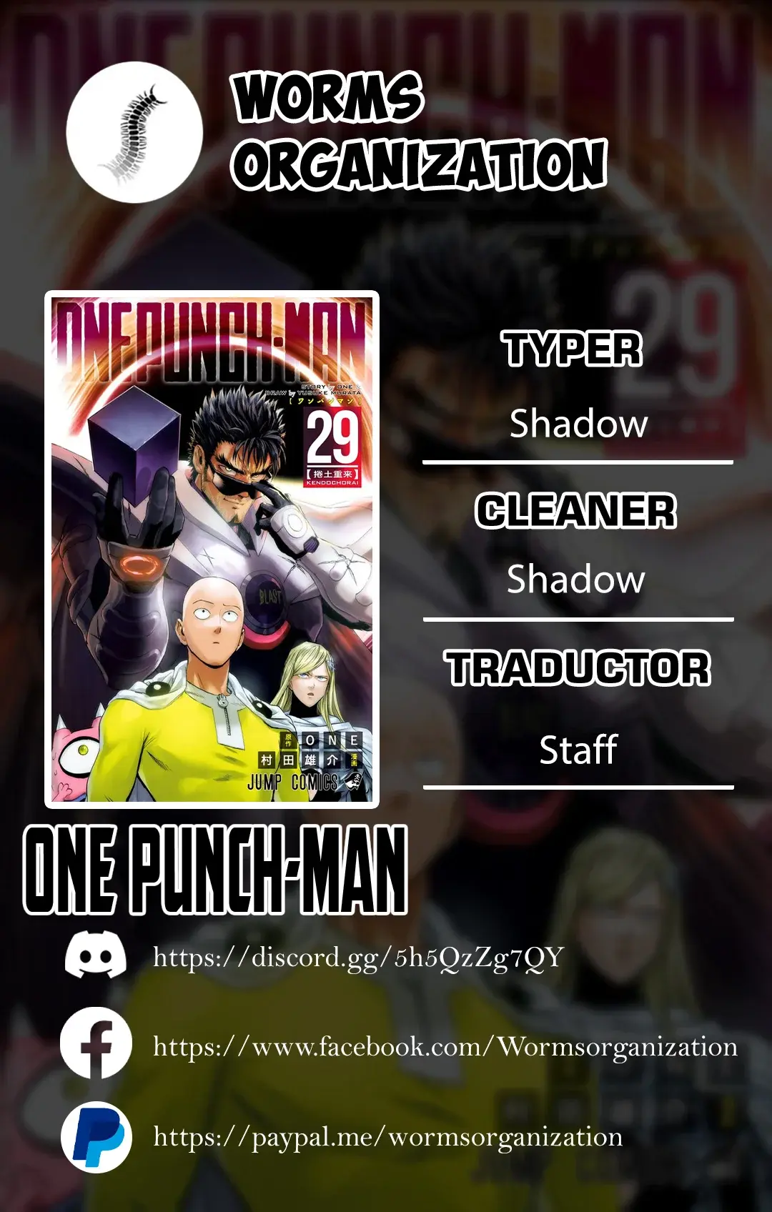 Página 1 — ONE PUNCH-MAN Capítulo 147