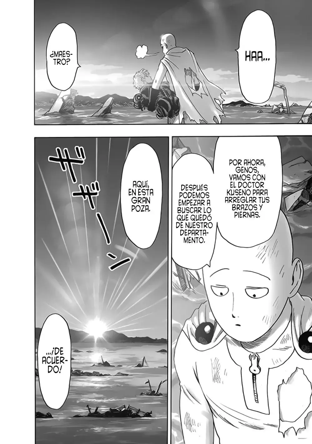 Página 44 — ONE PUNCH-MAN Capítulo 174