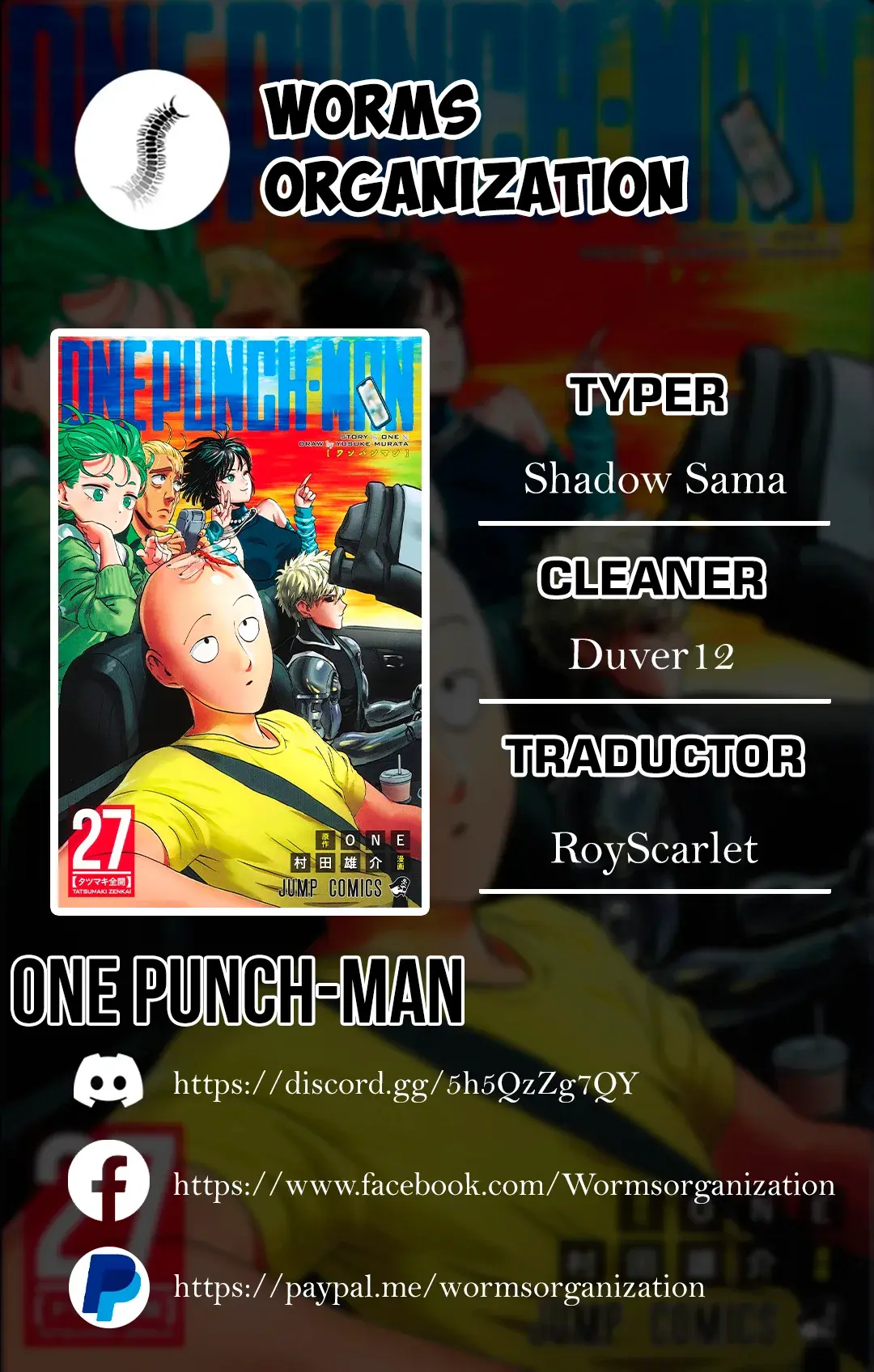 Página 1 — ONE PUNCH-MAN Capítulo 194