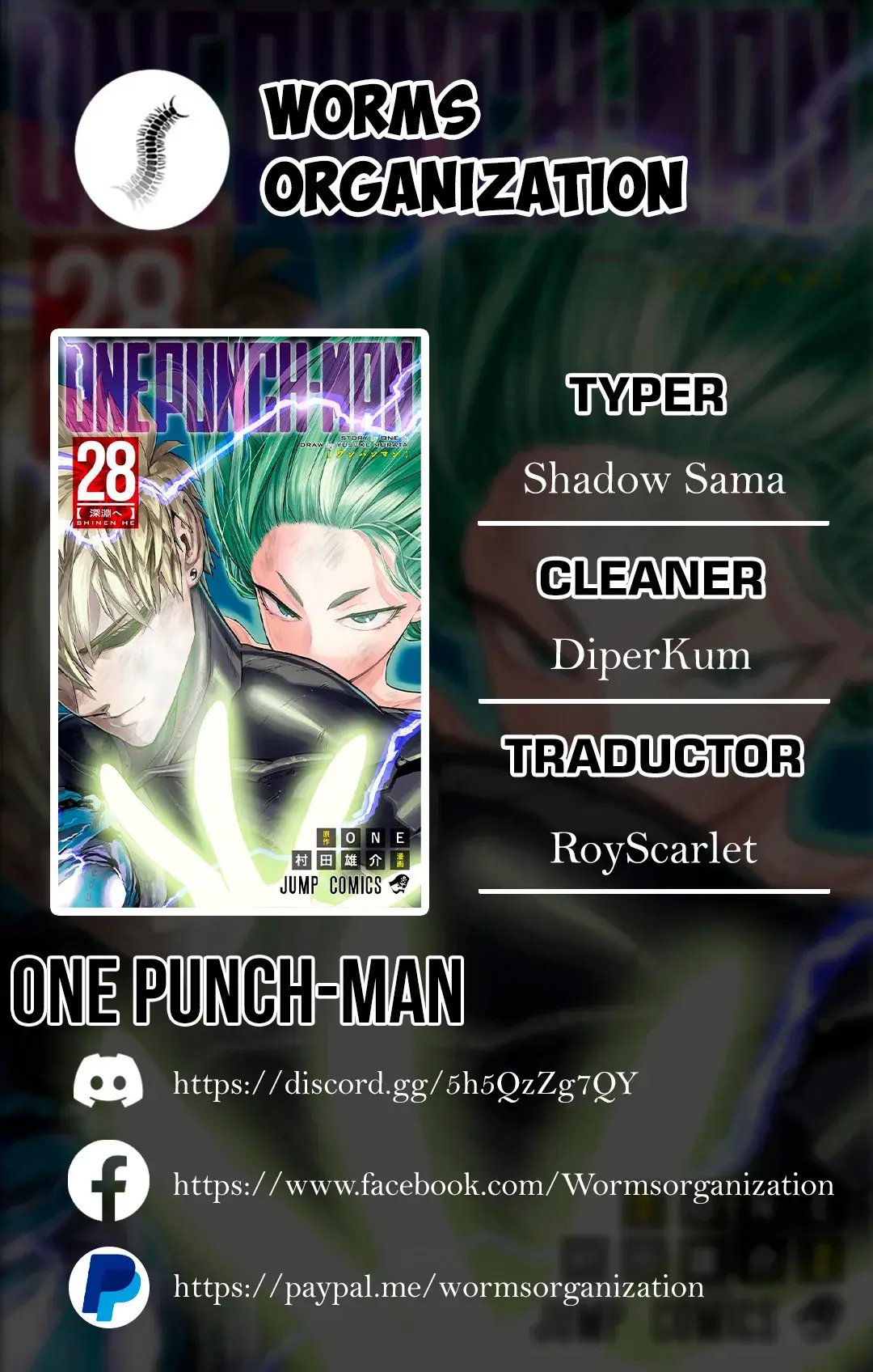 Página 1 — ONE PUNCH-MAN Capítulo 196