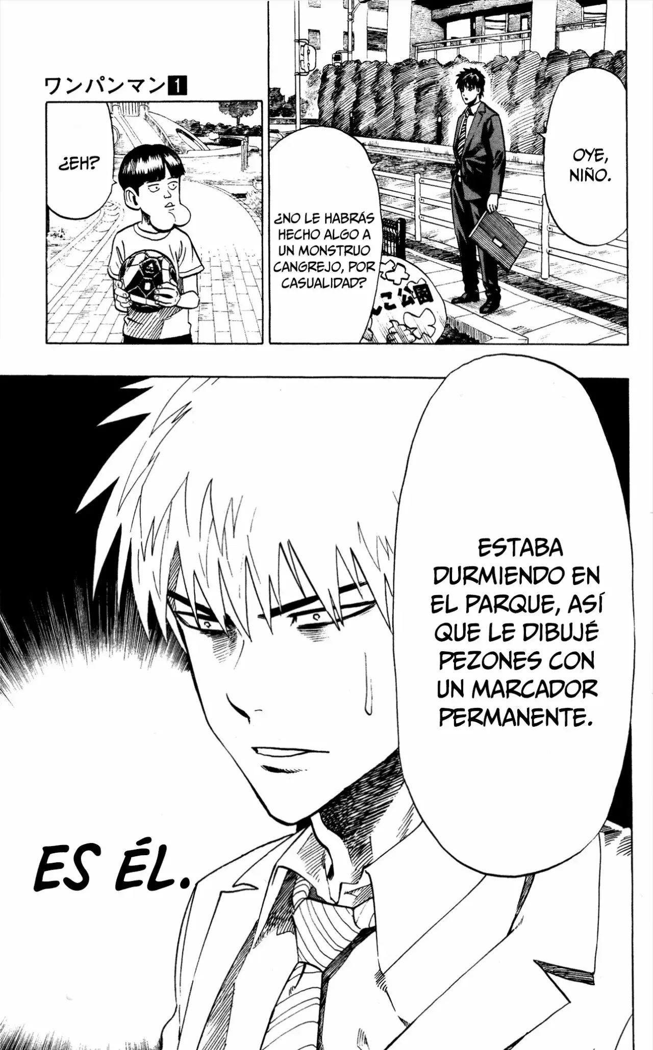 Página 8 — ONE PUNCH-MAN Capítulo 2