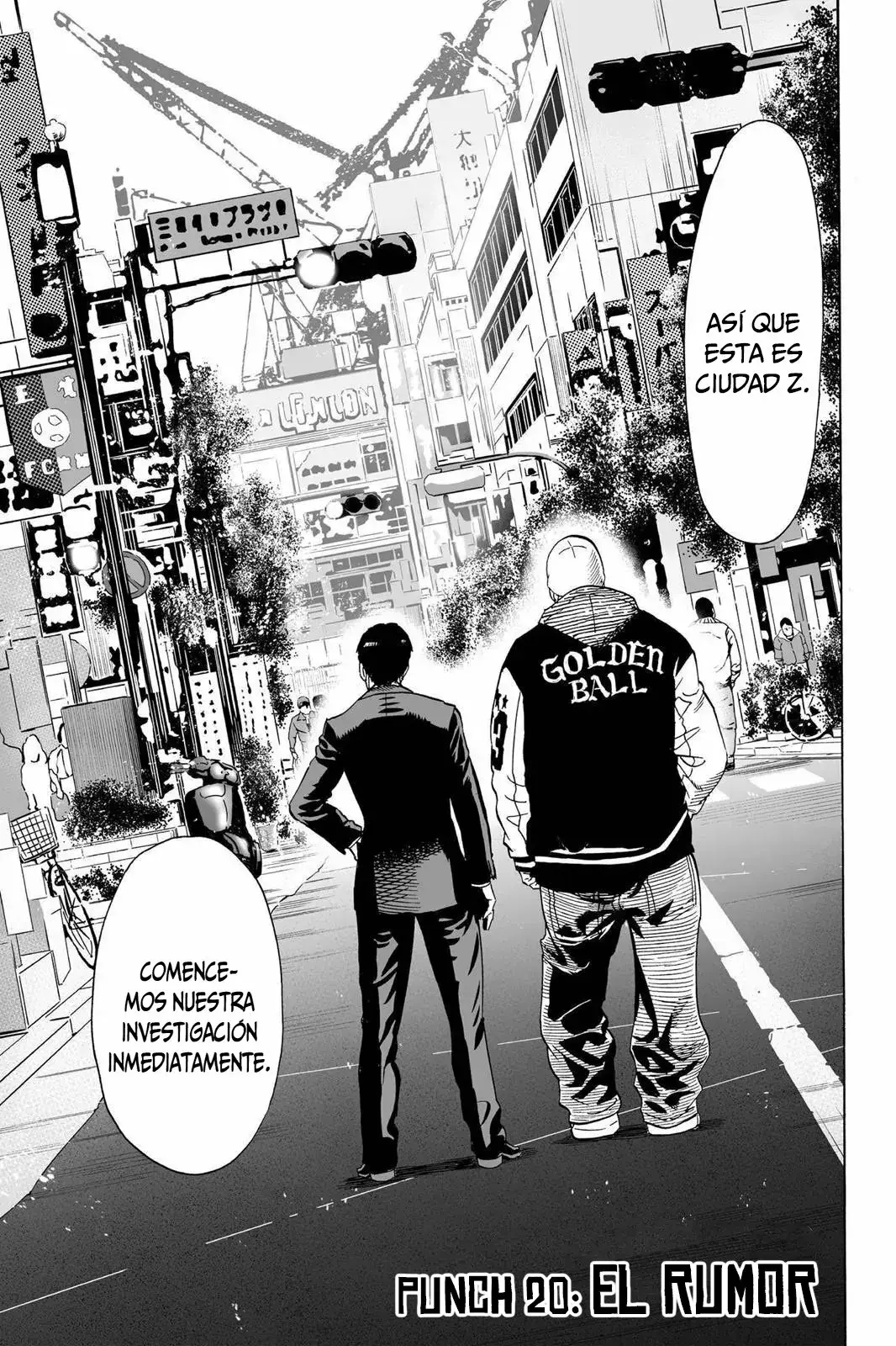 Página 2 — ONE PUNCH-MAN Capítulo 20