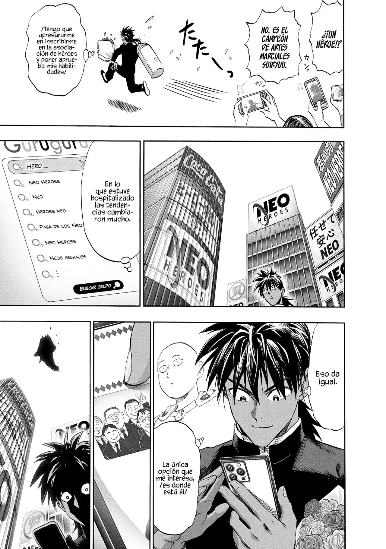 Página 8 — ONE PUNCH-MAN Capítulo 210