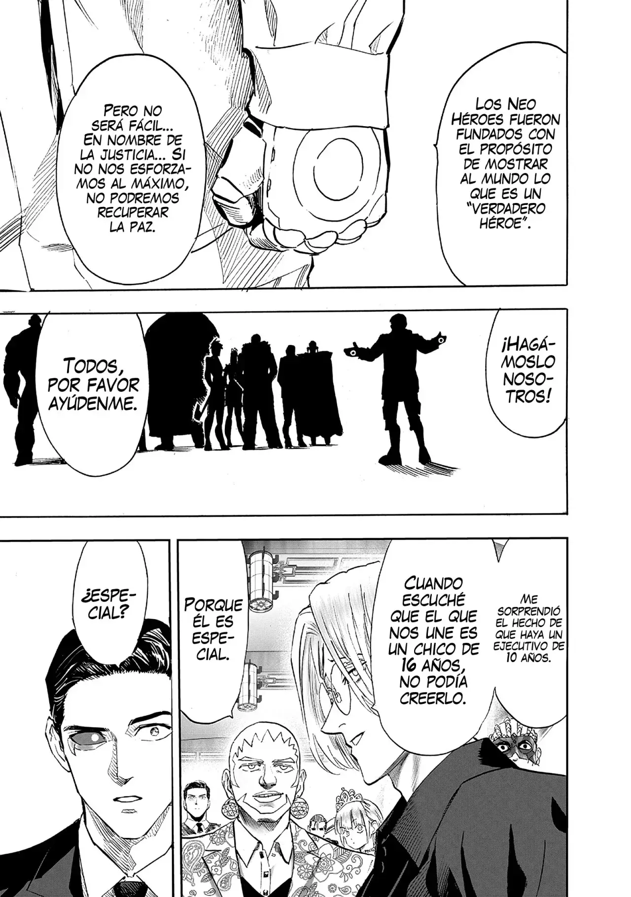 Página 18 — ONE PUNCH-MAN Capítulo 214