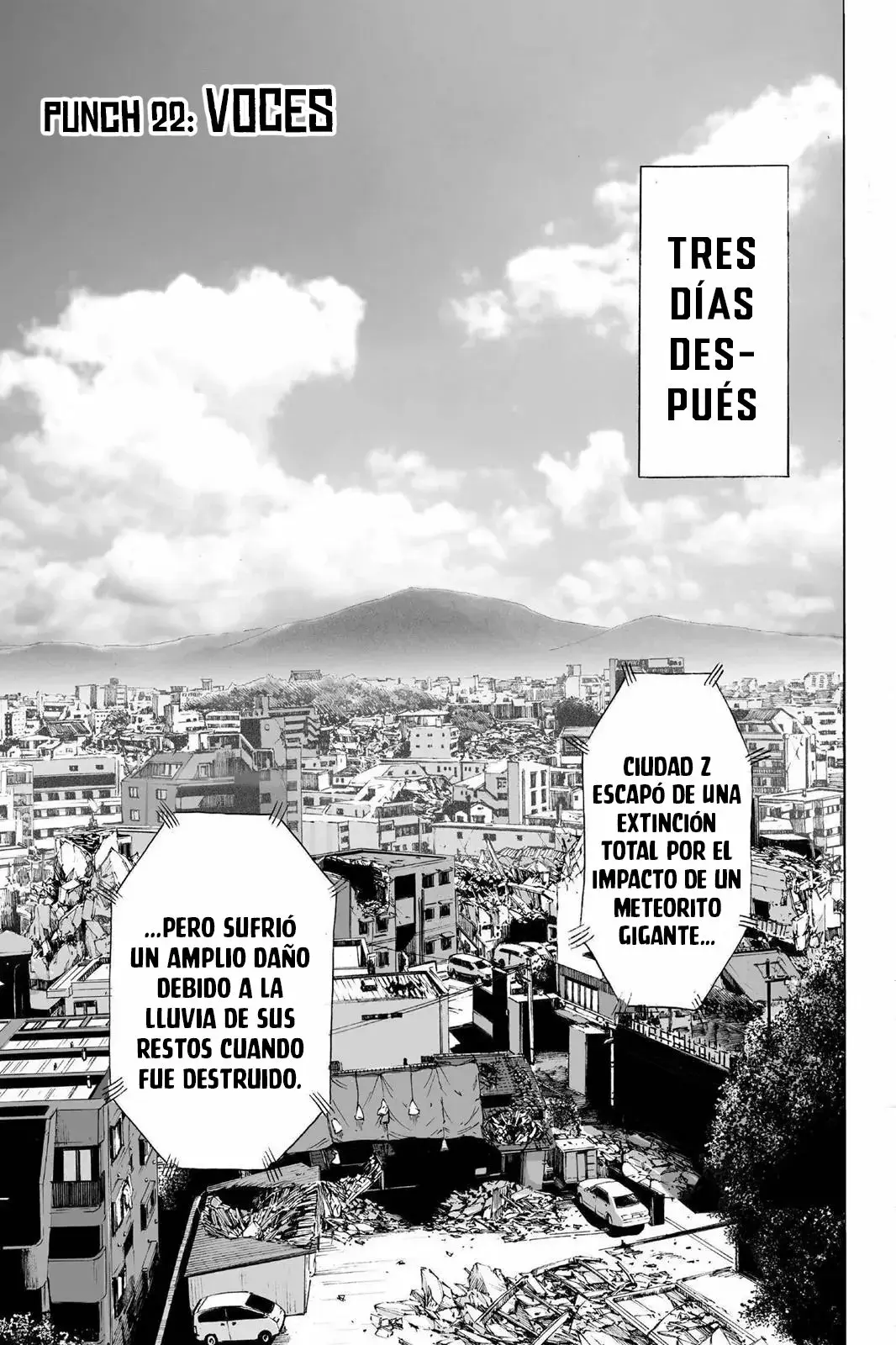 Página 2 — ONE PUNCH-MAN Capítulo 22