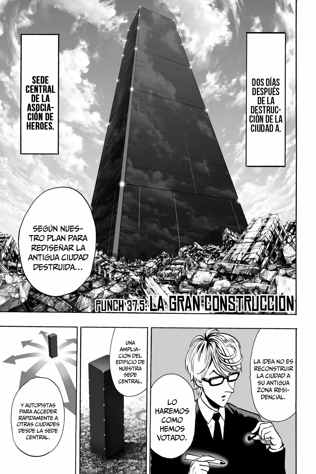 Página 2 — ONE PUNCH-MAN Capítulo 37.5