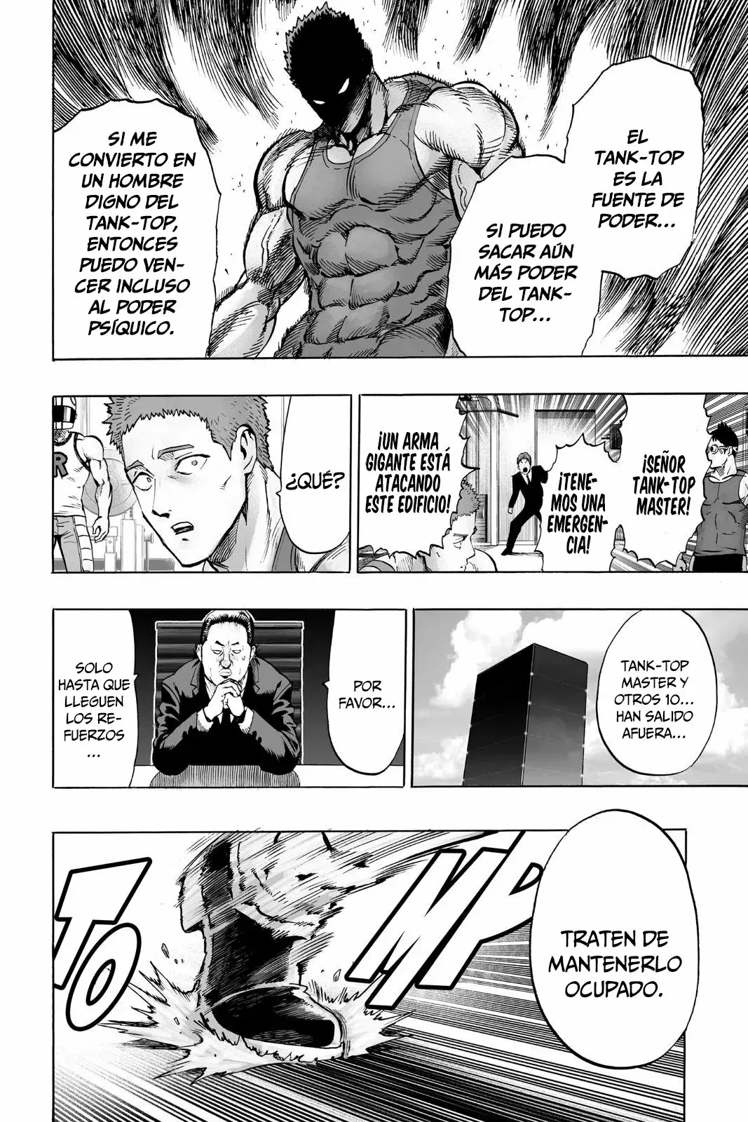 Página 8 — ONE PUNCH-MAN Capítulo 37.5