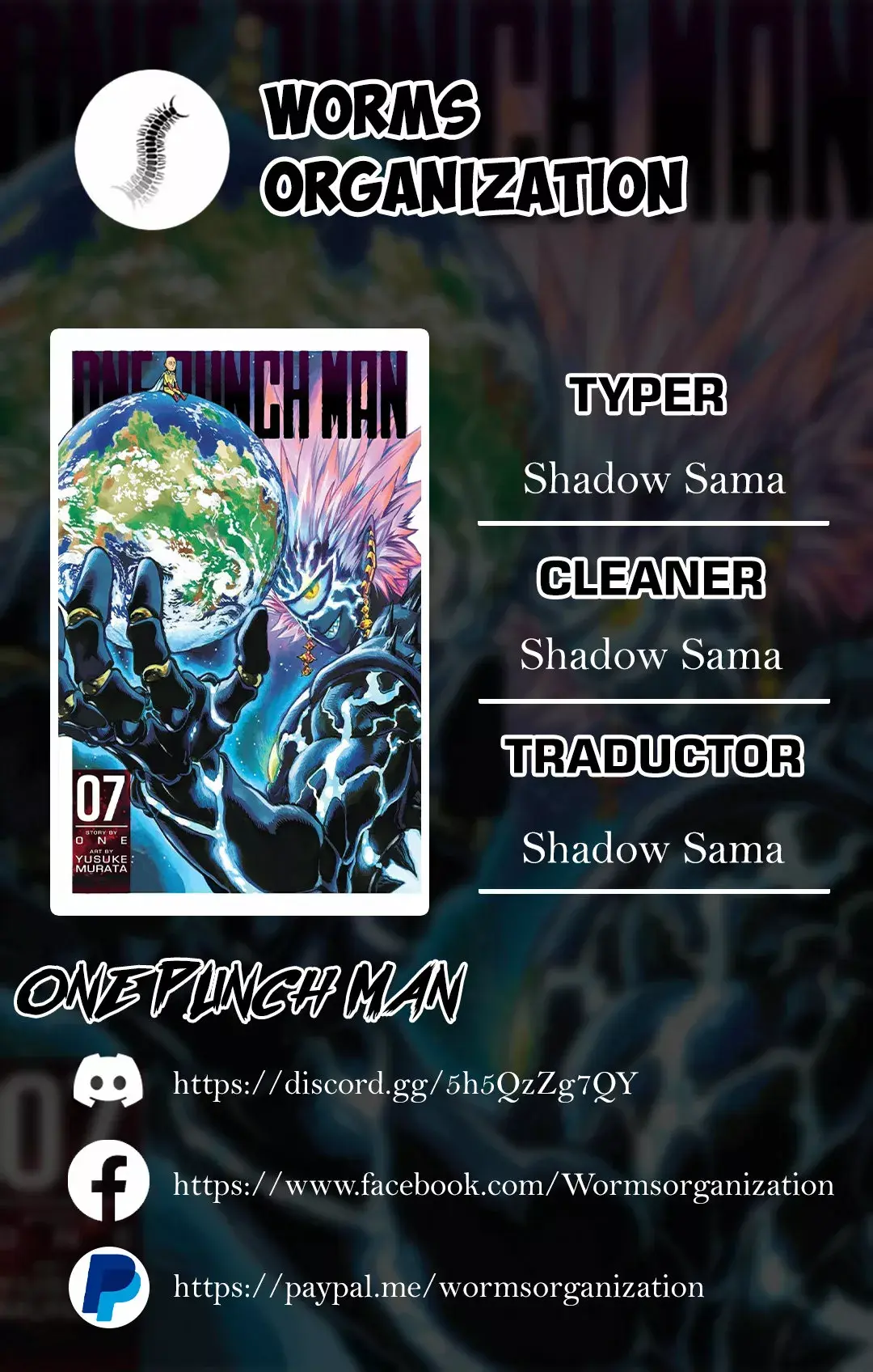 Página 1 — ONE PUNCH-MAN Capítulo 37.7