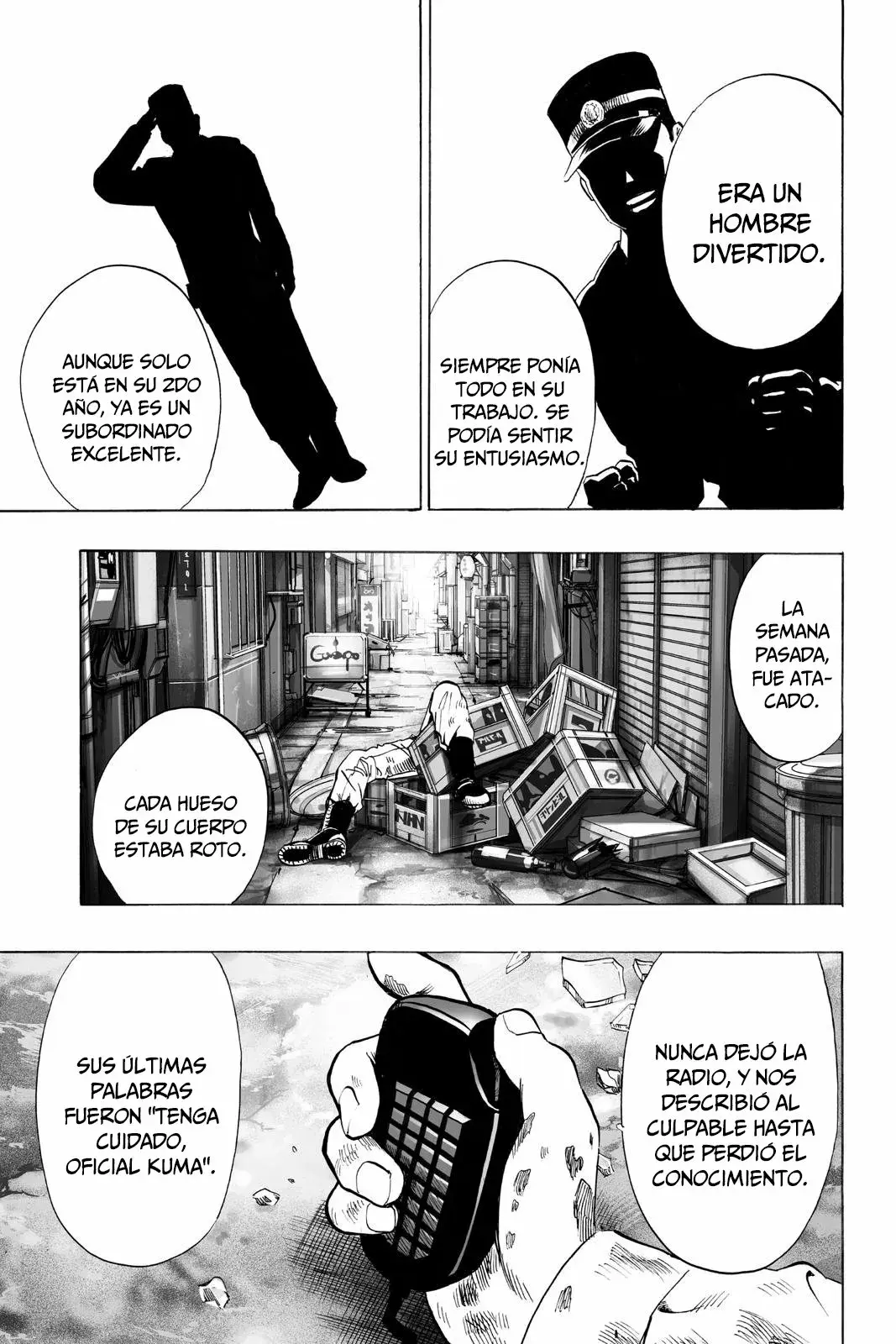 Página 8 — ONE PUNCH-MAN Capítulo 37.7