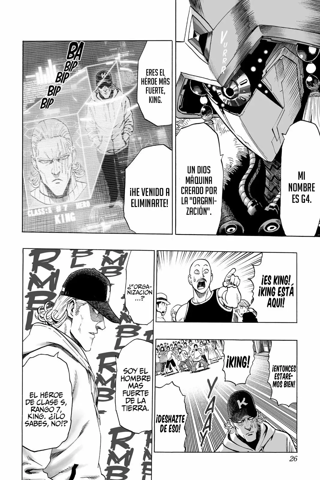 Página 24 — ONE PUNCH-MAN Capítulo 38