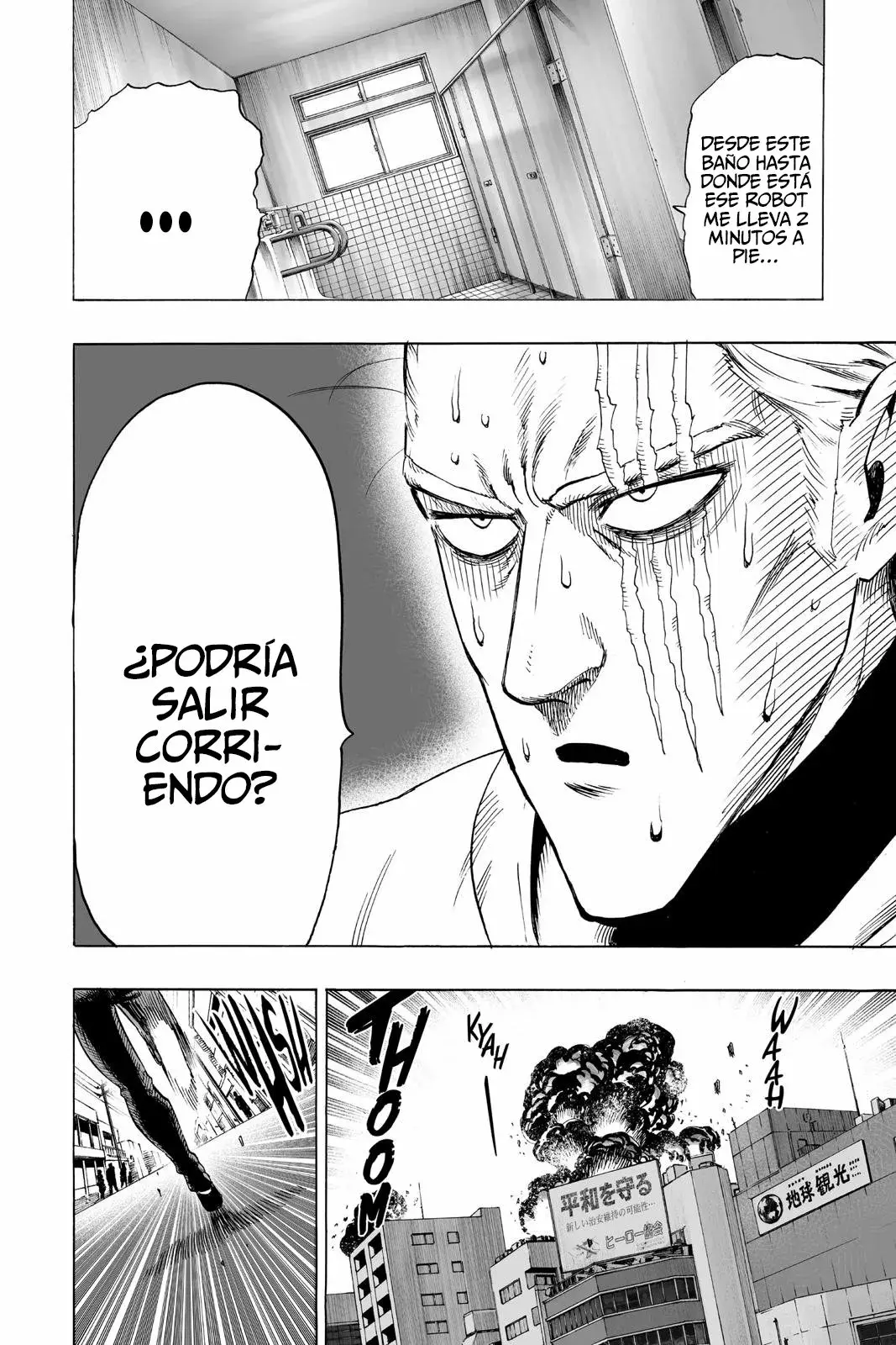 Página 38 — ONE PUNCH-MAN Capítulo 38