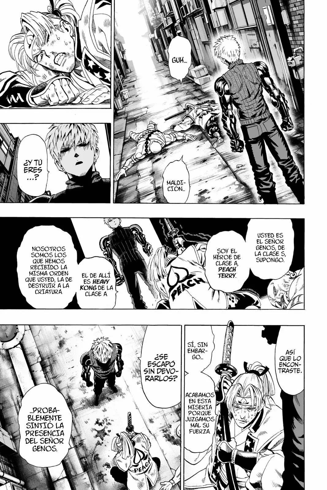 Página 10 — ONE PUNCH-MAN Capítulo 40.5