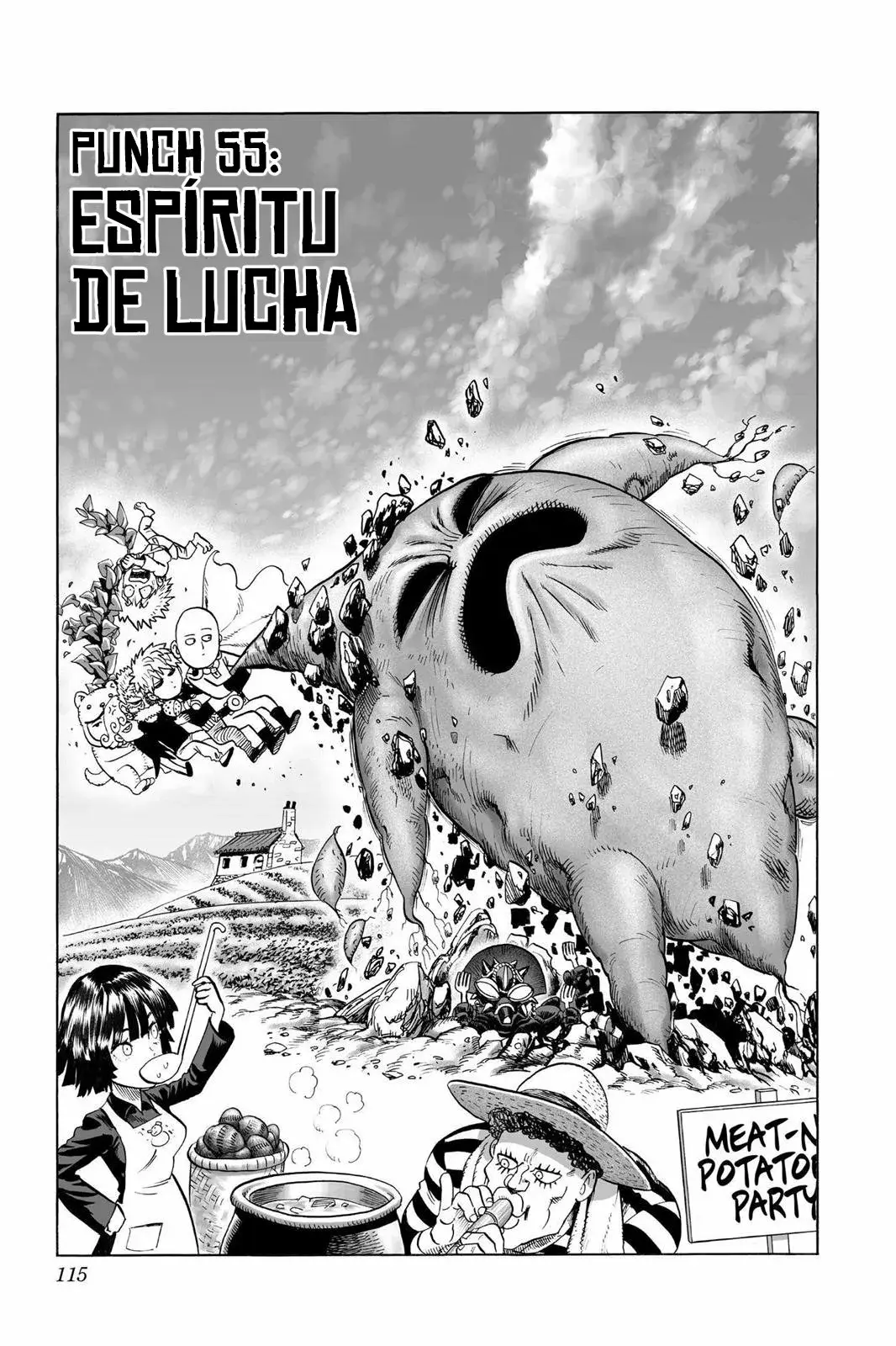 Página 2 — ONE PUNCH-MAN Capítulo 55