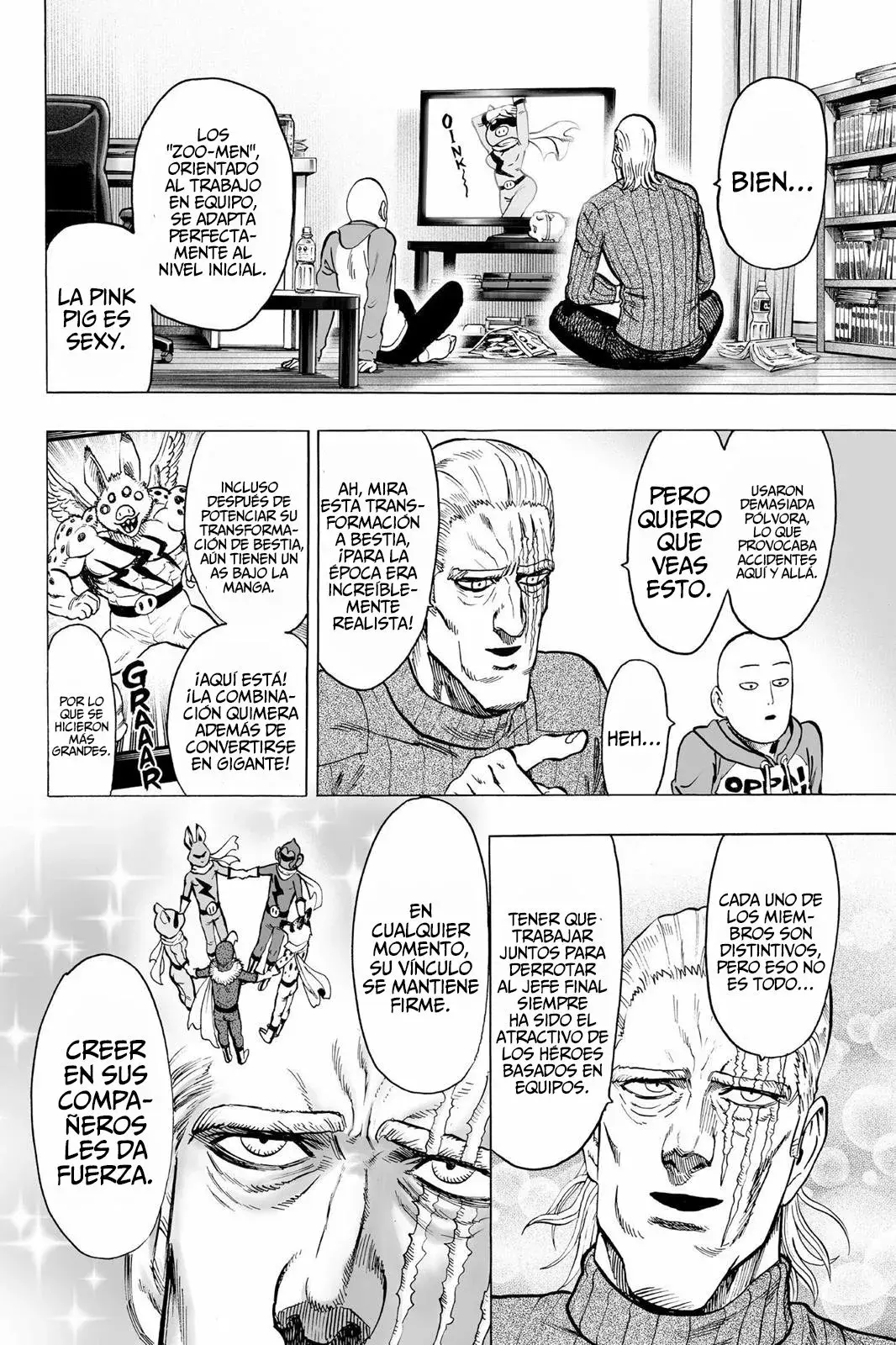 Página 4 — ONE PUNCH-MAN Capítulo 61.5