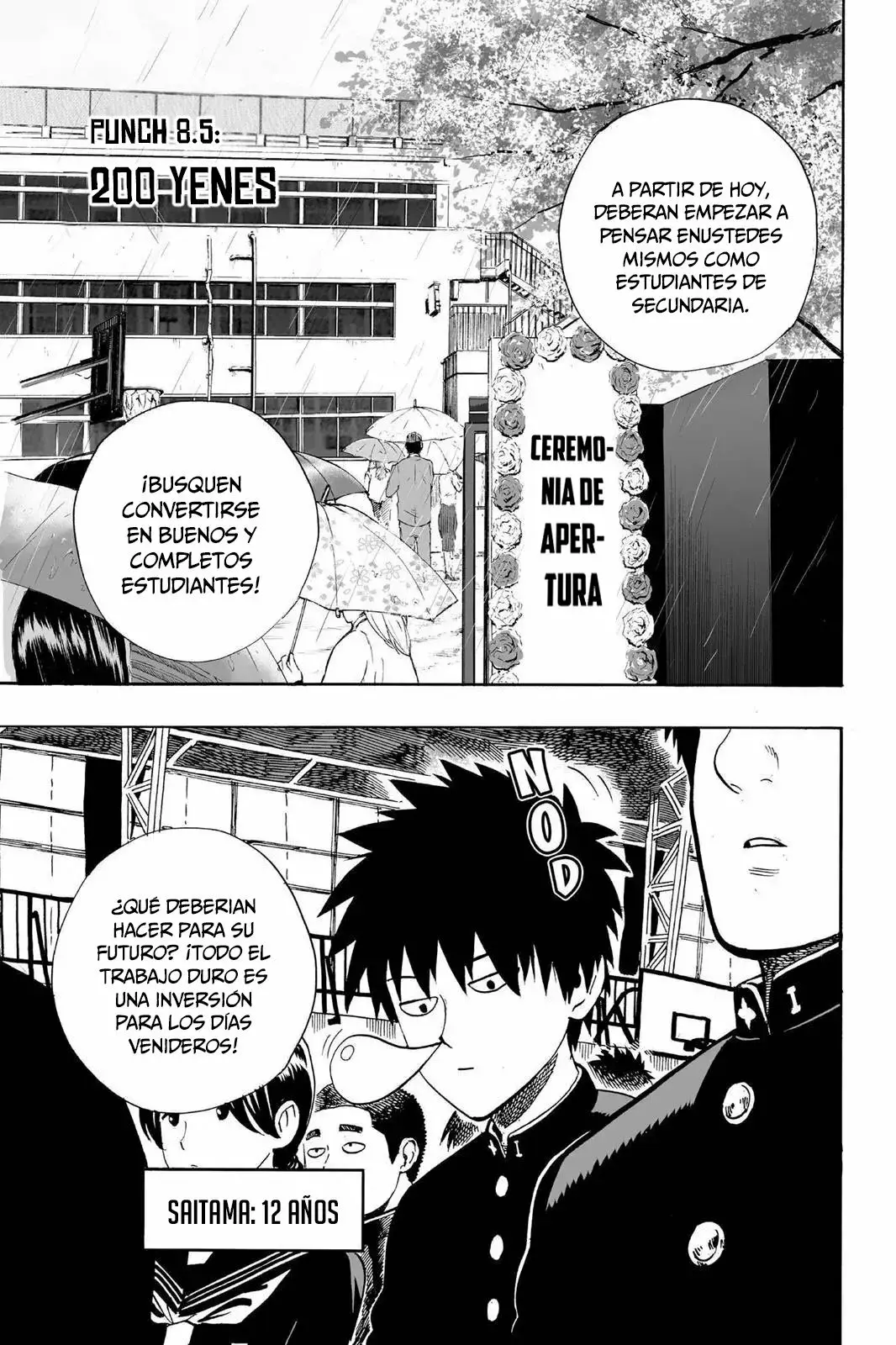 Página 2 — ONE PUNCH-MAN Capítulo 8.5