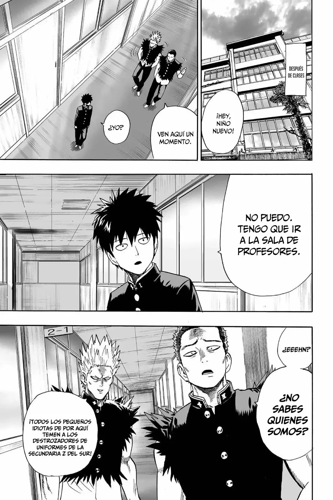 Página 10 — ONE PUNCH-MAN Capítulo 8.5