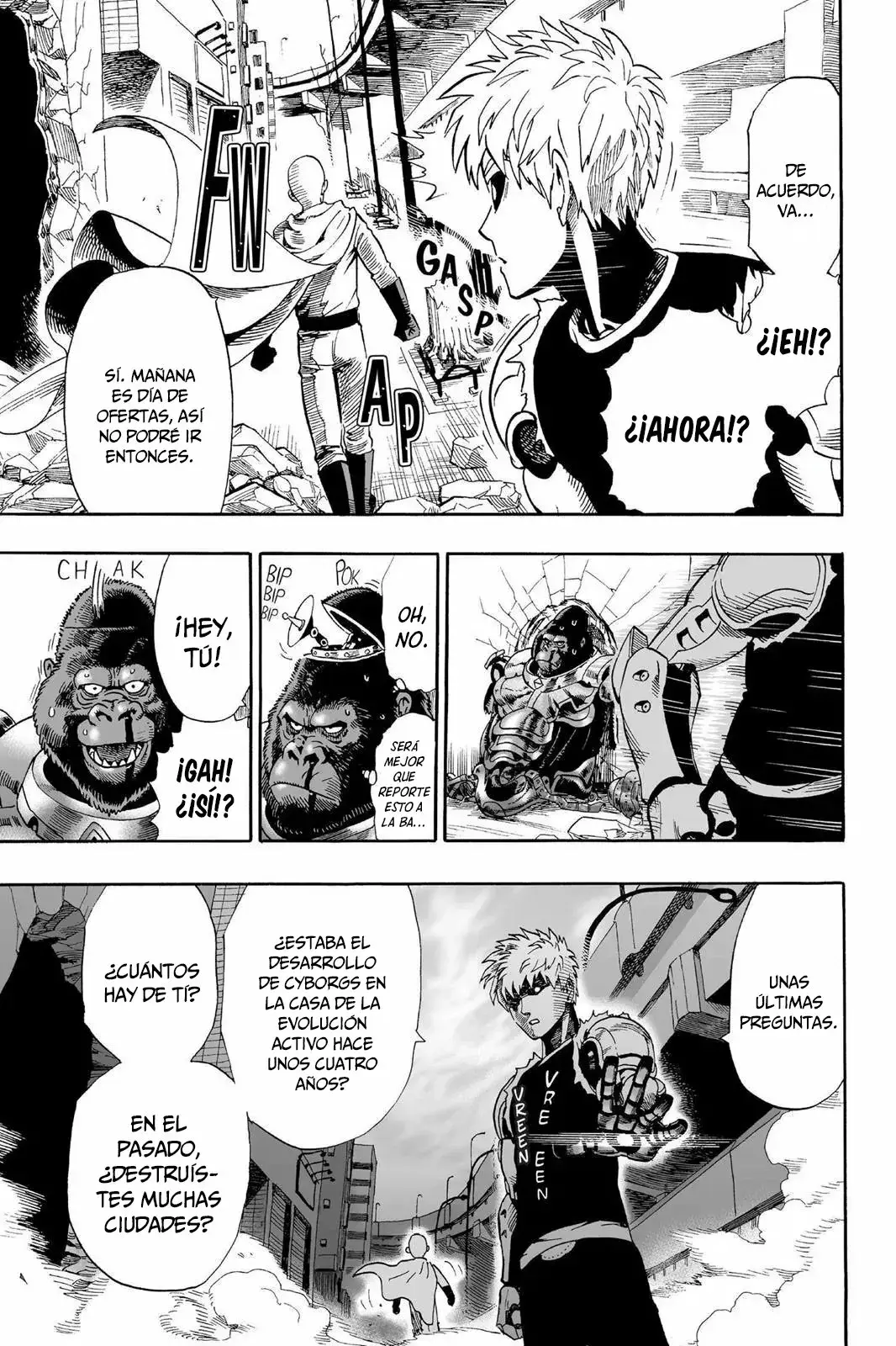 Página 16 — ONE PUNCH-MAN Capítulo 9
