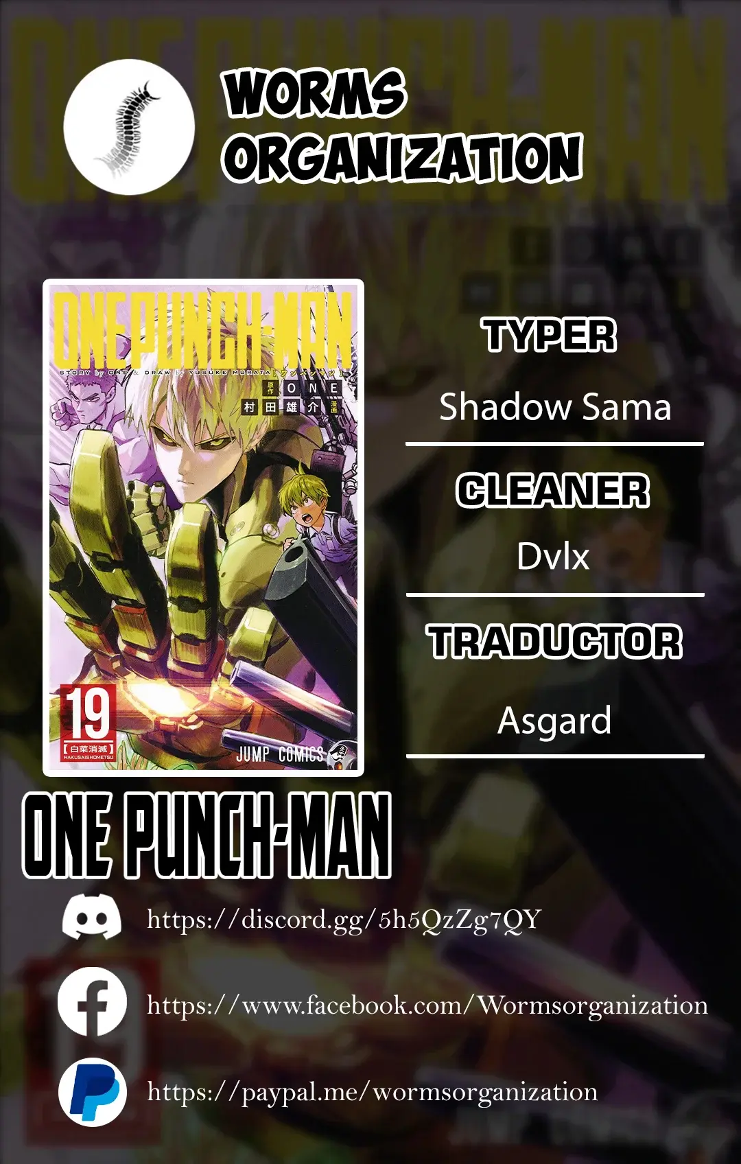 Página 1 — ONE PUNCH-MAN Capítulo 94.5