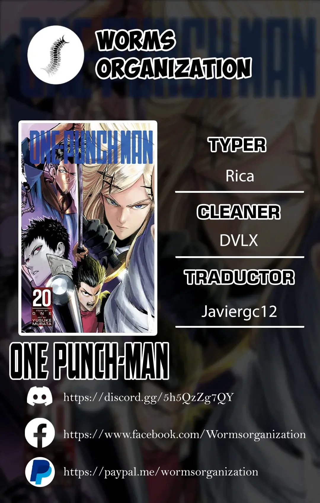 Página 1 — ONE PUNCH-MAN Capítulo 96
