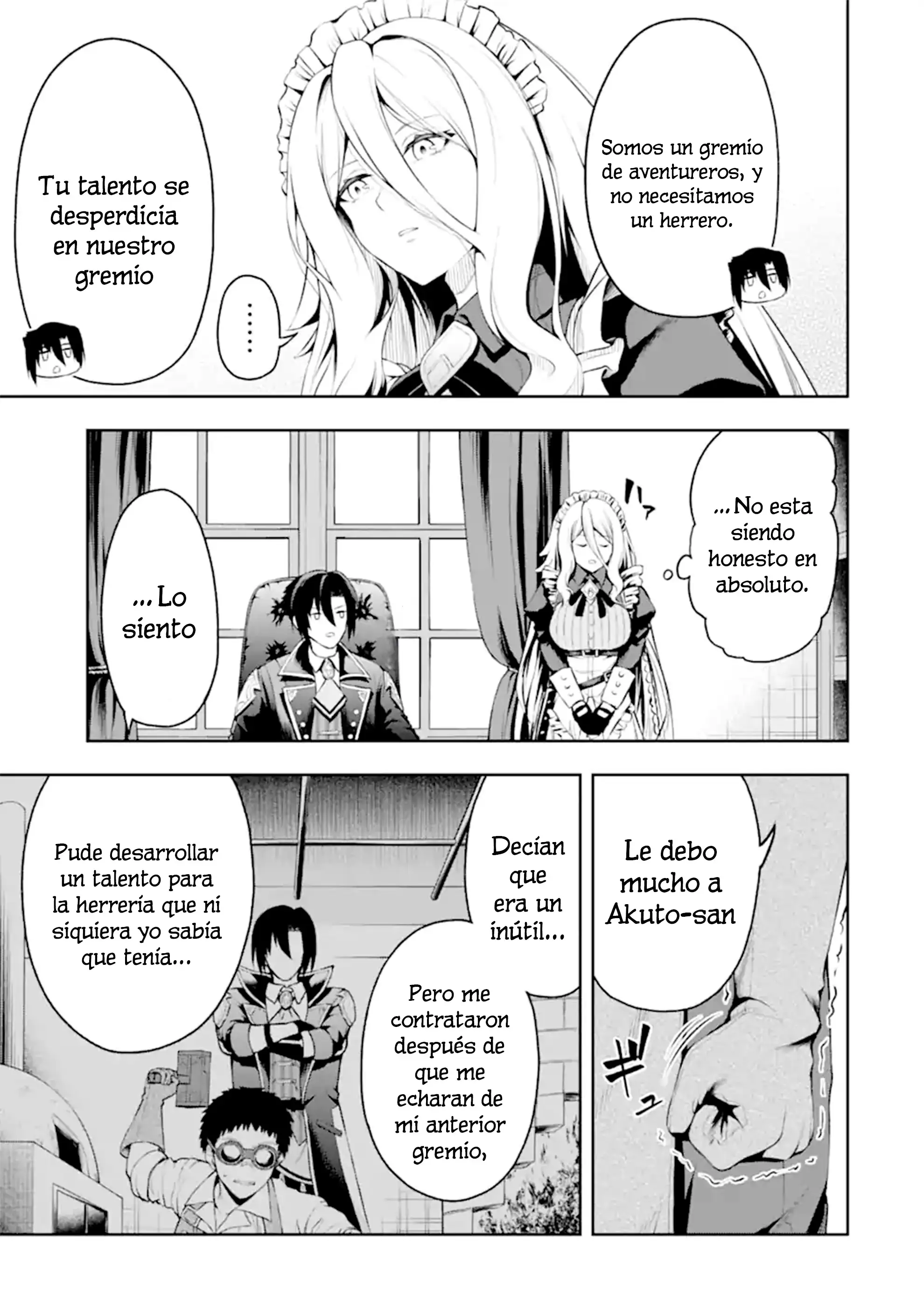 Página 12 — Ore wa Boukensha Guild no Akutoku Guild Master Capítulo 0.1