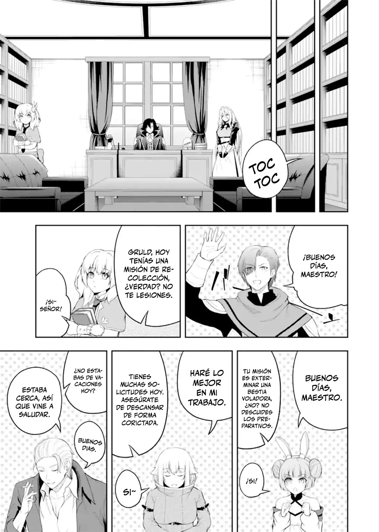 Página 19 — Ore wa Boukensha Guild no Akutoku Guild Master Capítulo 3