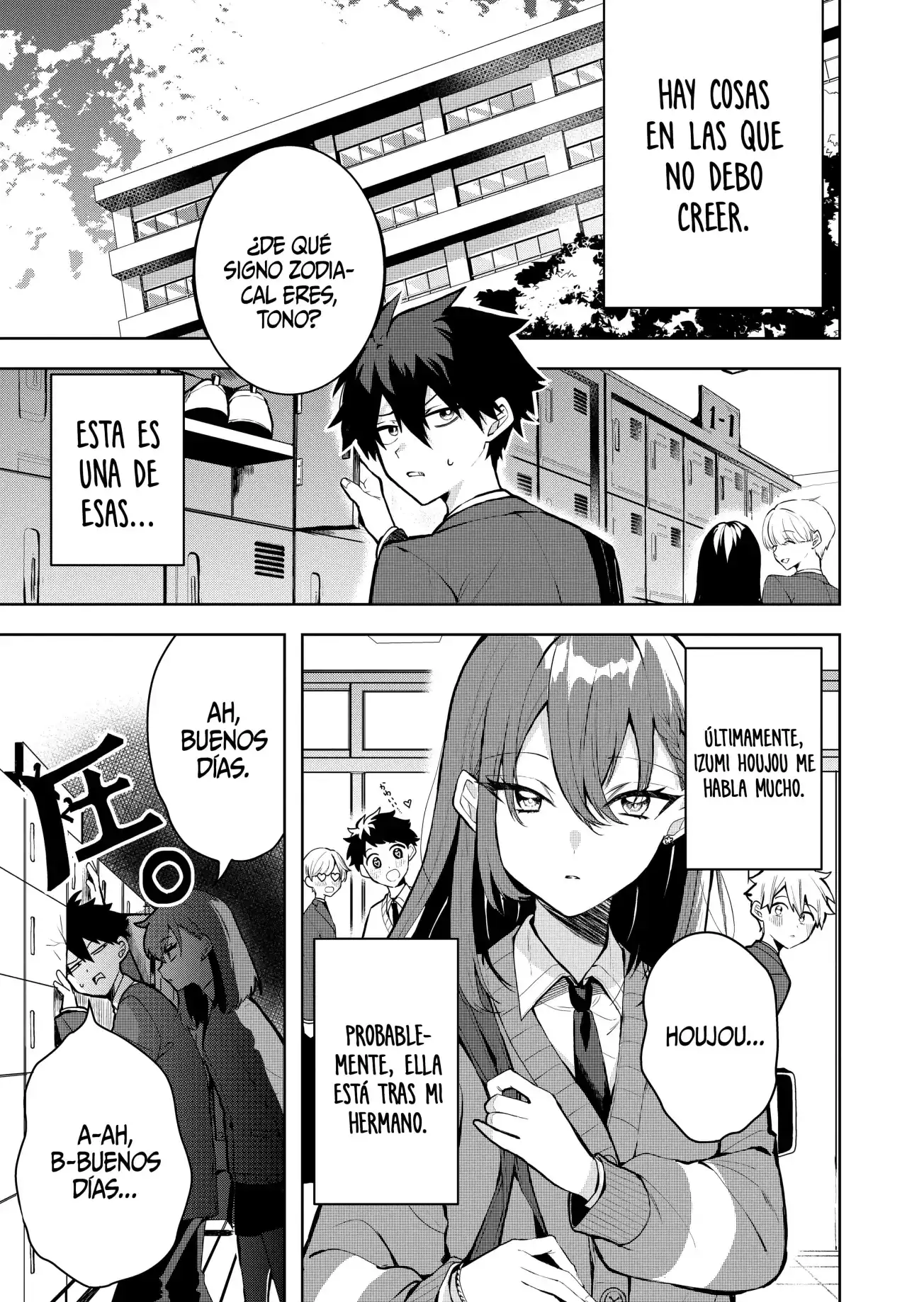Página 2 — Capítulo 1.5 de Osoraku Kanojo wa Ore no Aniki wo Neratteru