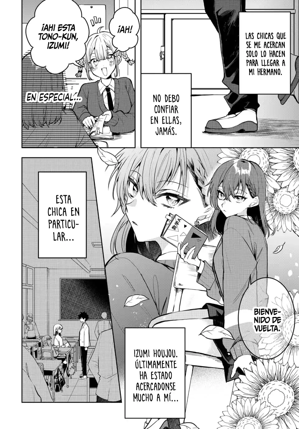 Página 3 — Capítulo 2 de Osoraku Kanojo wa Ore no Aniki wo Neratteru