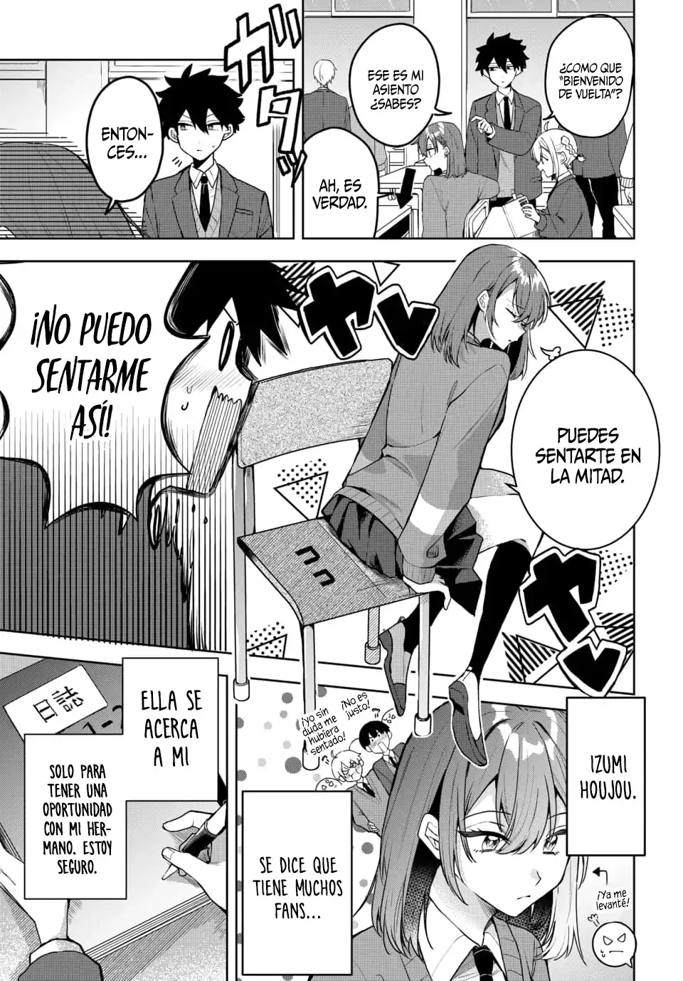 Página 4 — Capítulo 2 de Osoraku Kanojo wa Ore no Aniki wo Neratteru