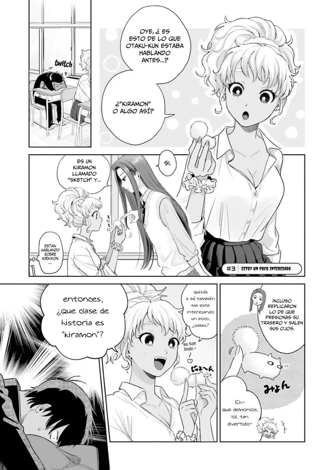 Página 2 — Otaku ni Yasashii Gyaru wa Inai!? Capítulo 3