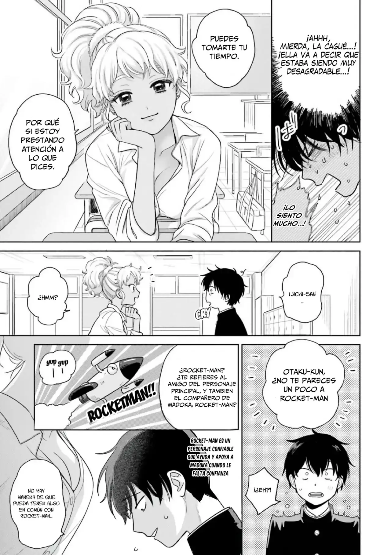 Página 4 — Otaku ni Yasashii Gyaru wa Inai!? Capítulo 4