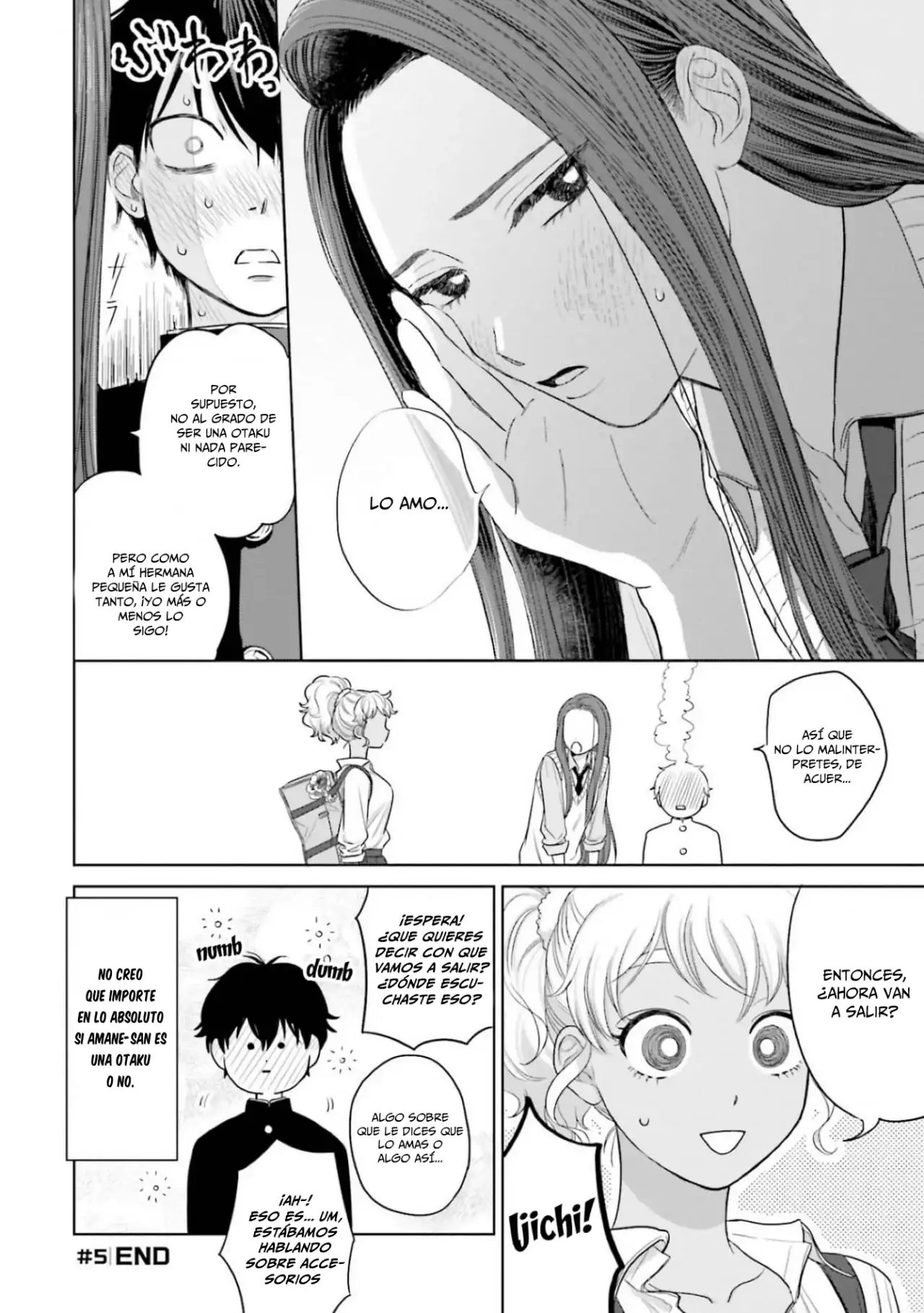 Página 5 — Otaku ni Yasashii Gyaru wa Inai!? Capítulo 5