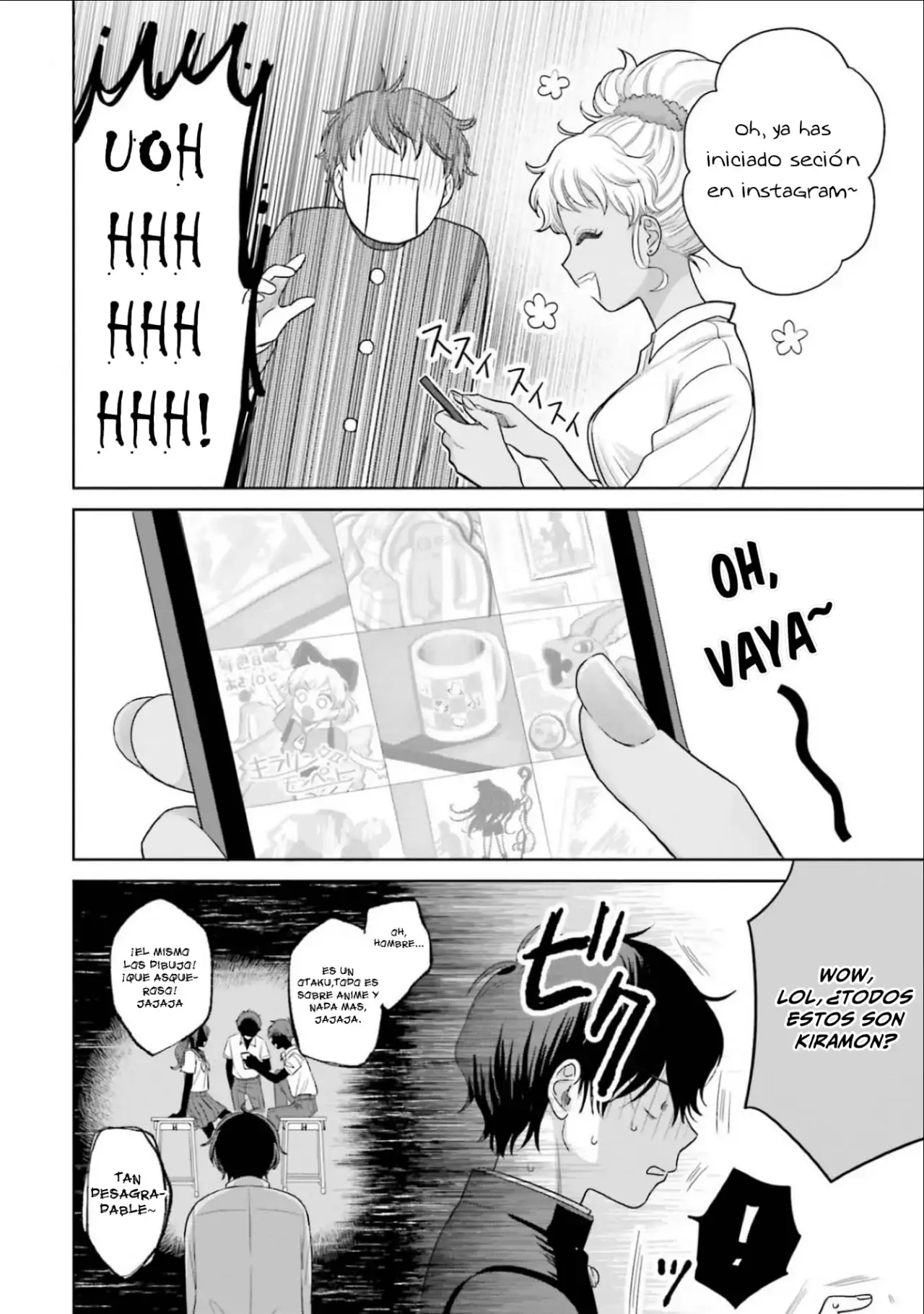 Página 3 — Otaku ni Yasashii Gyaru wa Inai!? Capítulo 6