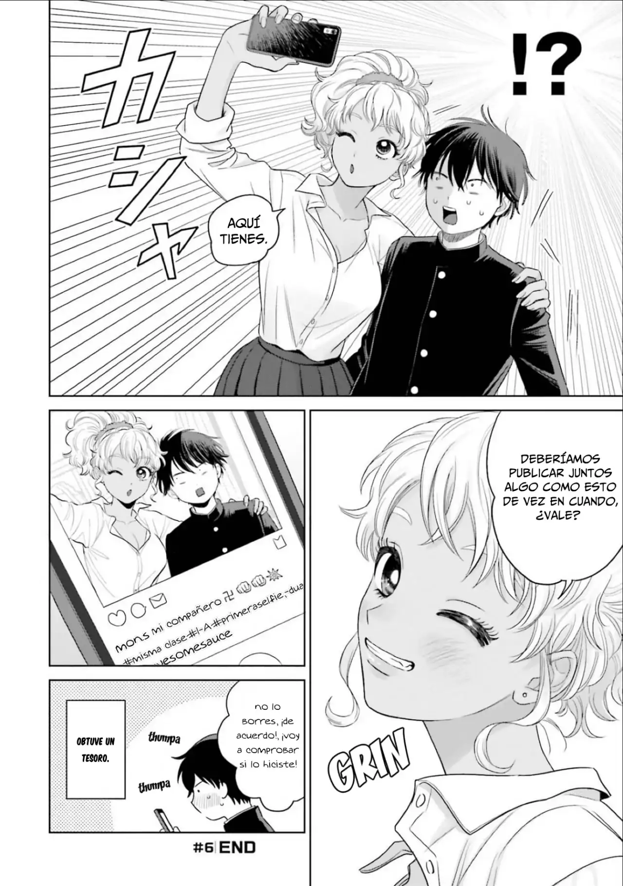 Página 5 — Otaku ni Yasashii Gyaru wa Inai!? Capítulo 6