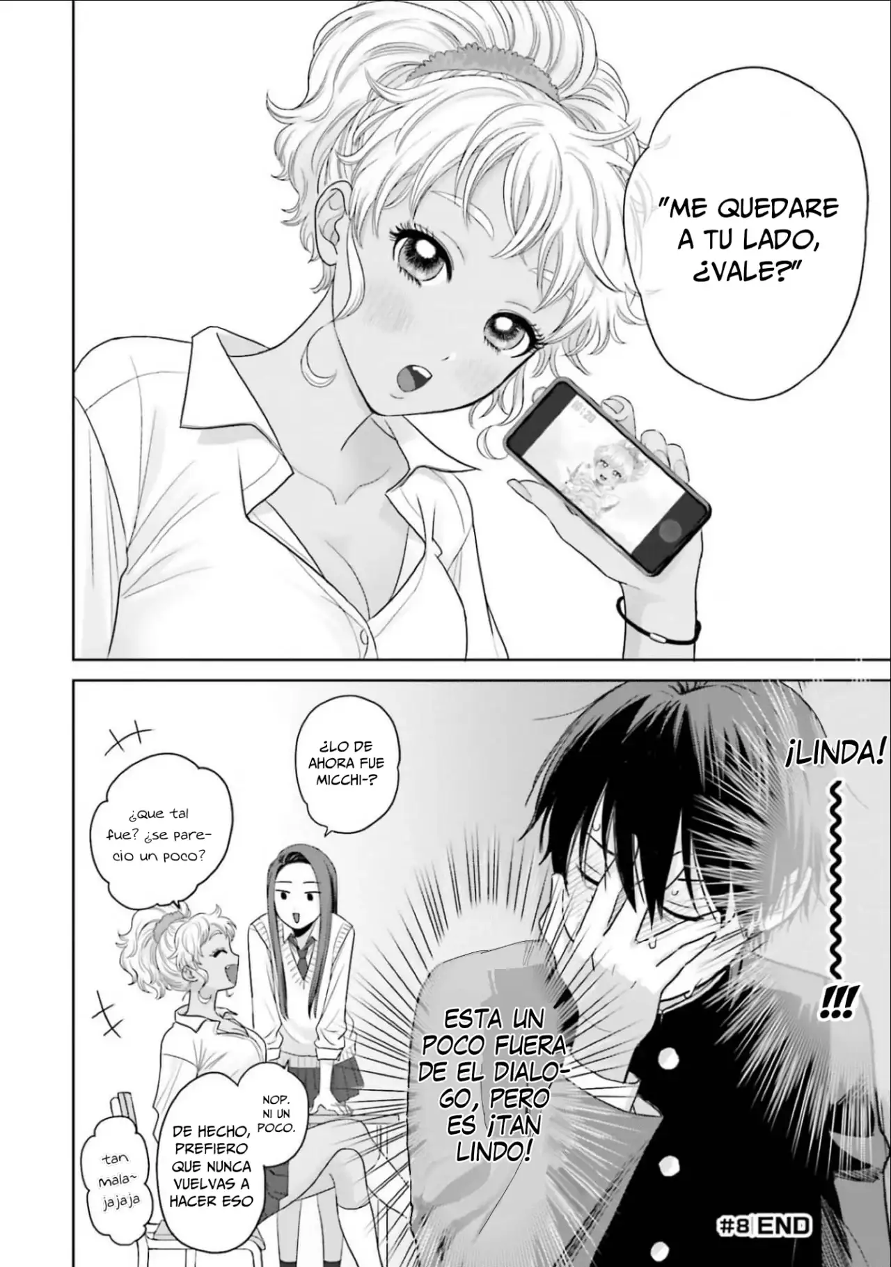 Página 5 — Otaku ni Yasashii Gyaru wa Inai!? Capítulo 8