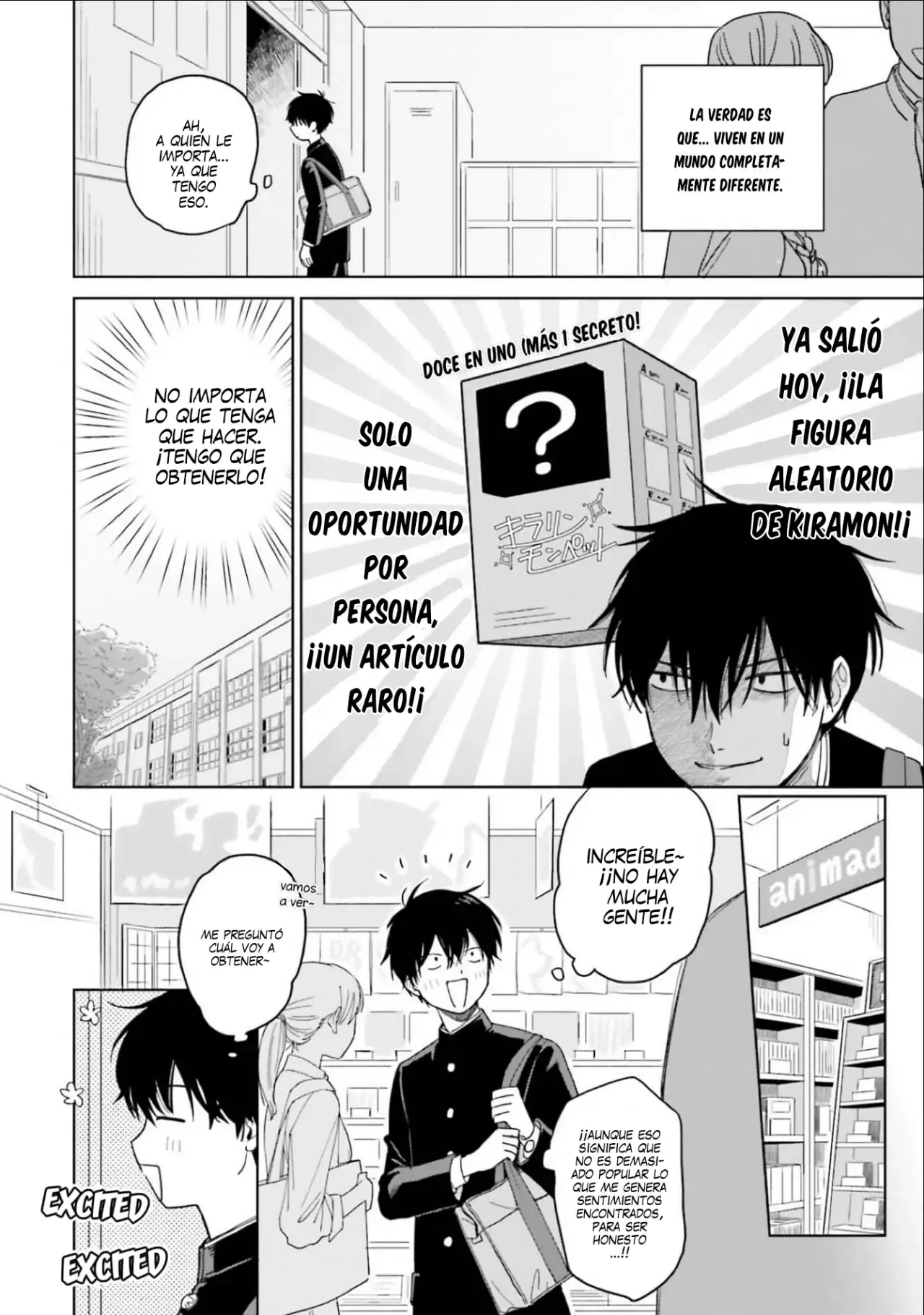 Página 3 — Otaku ni Yasashii Gyaru wa Inai!? Capítulo 9