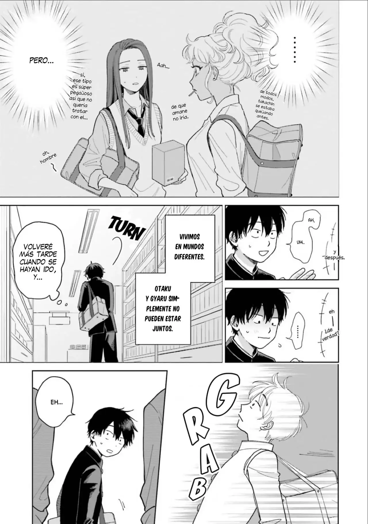 Página 6 — Otaku ni Yasashii Gyaru wa Inai!? Capítulo 9