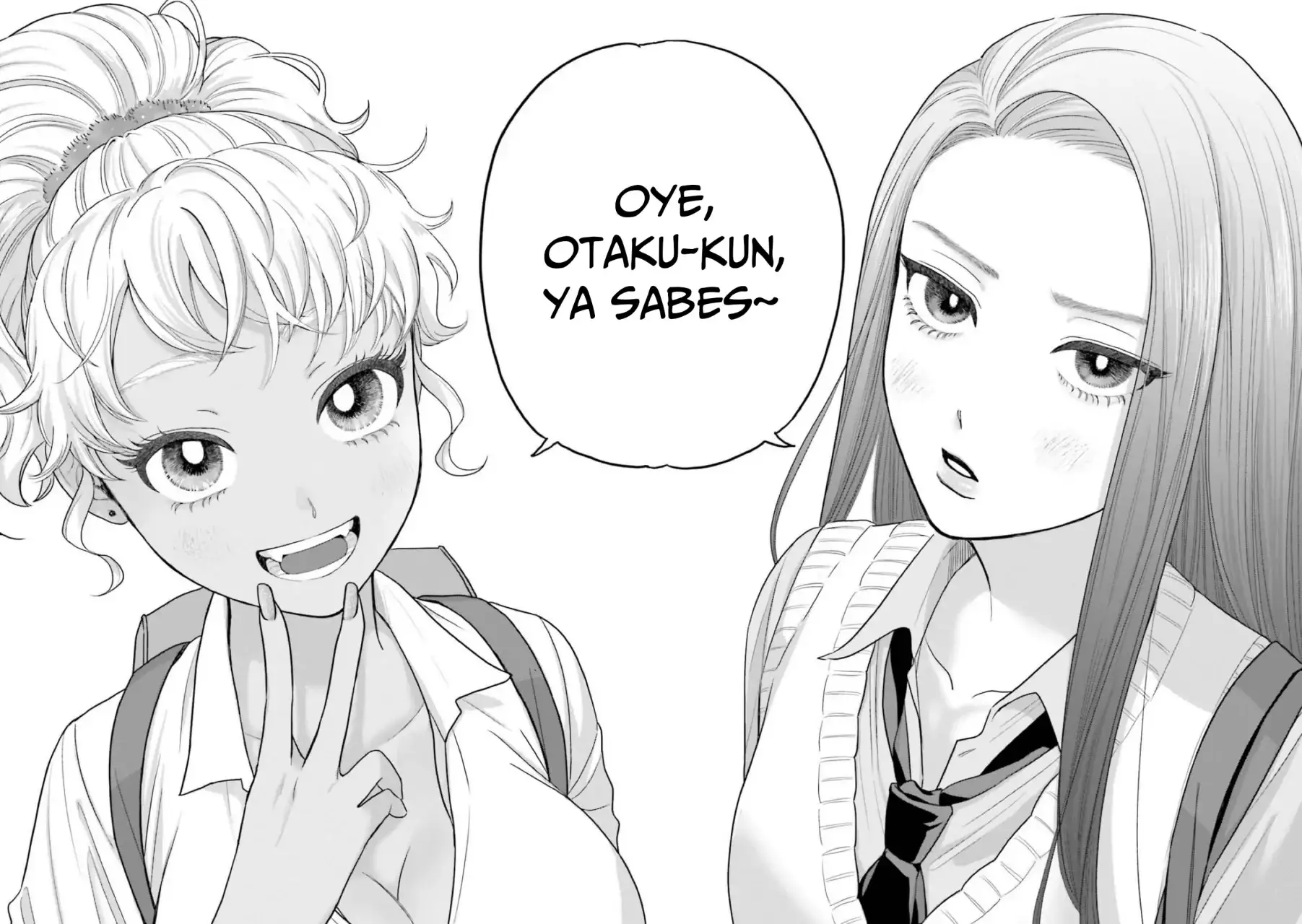 Página 7 — Otaku ni Yasashii Gyaru wa Inai!? Capítulo 9